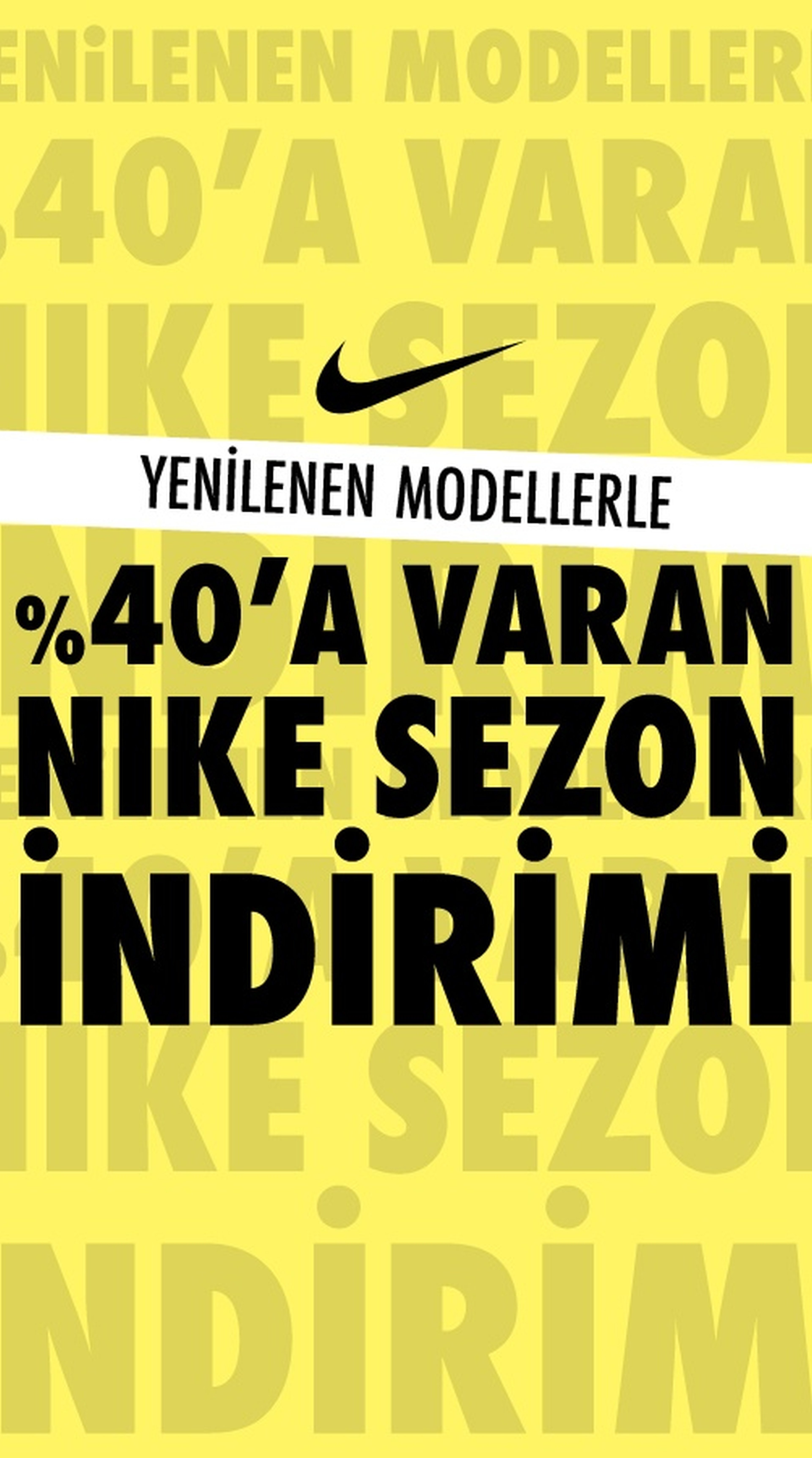 Nike İndirimi