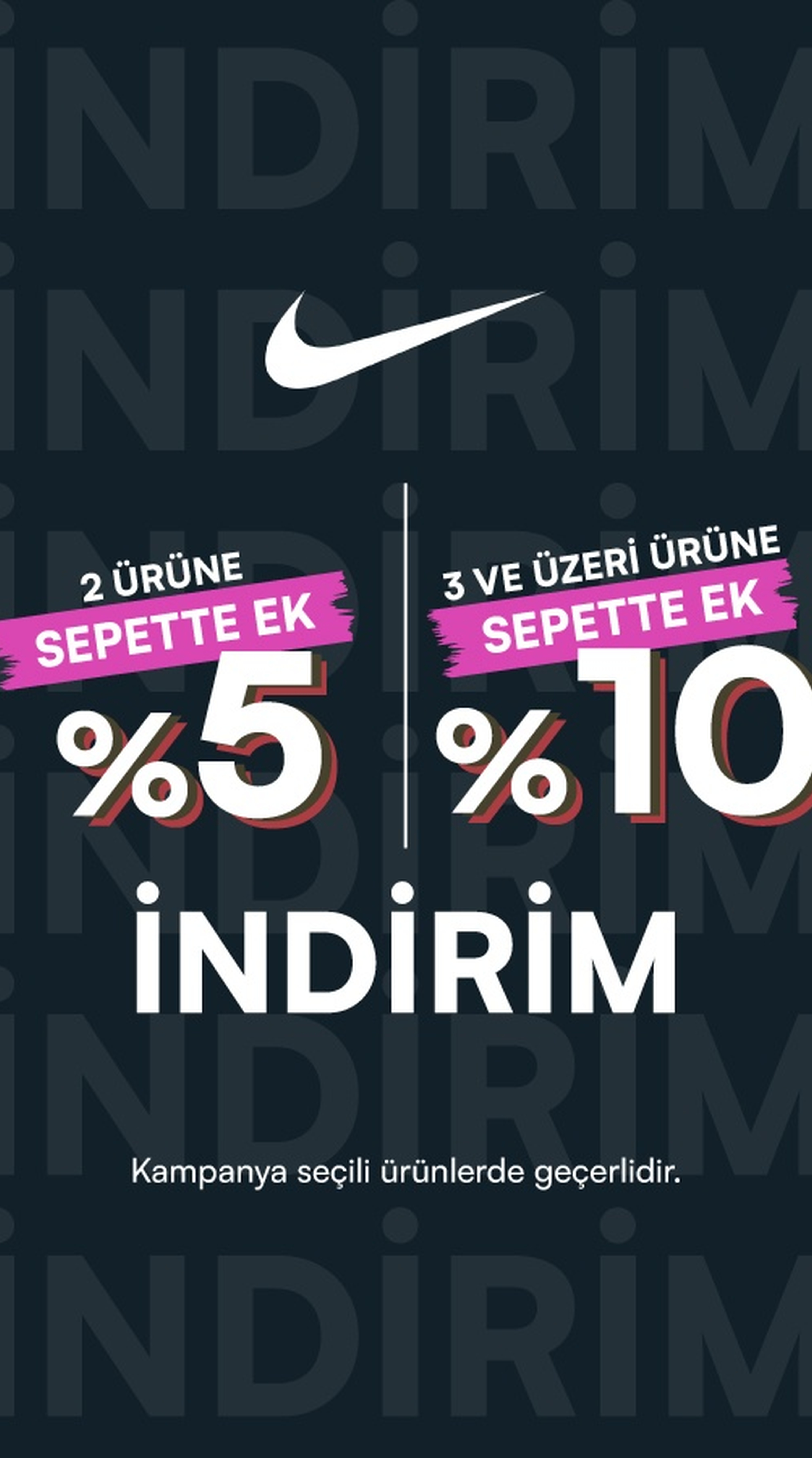 Sepette İndirim