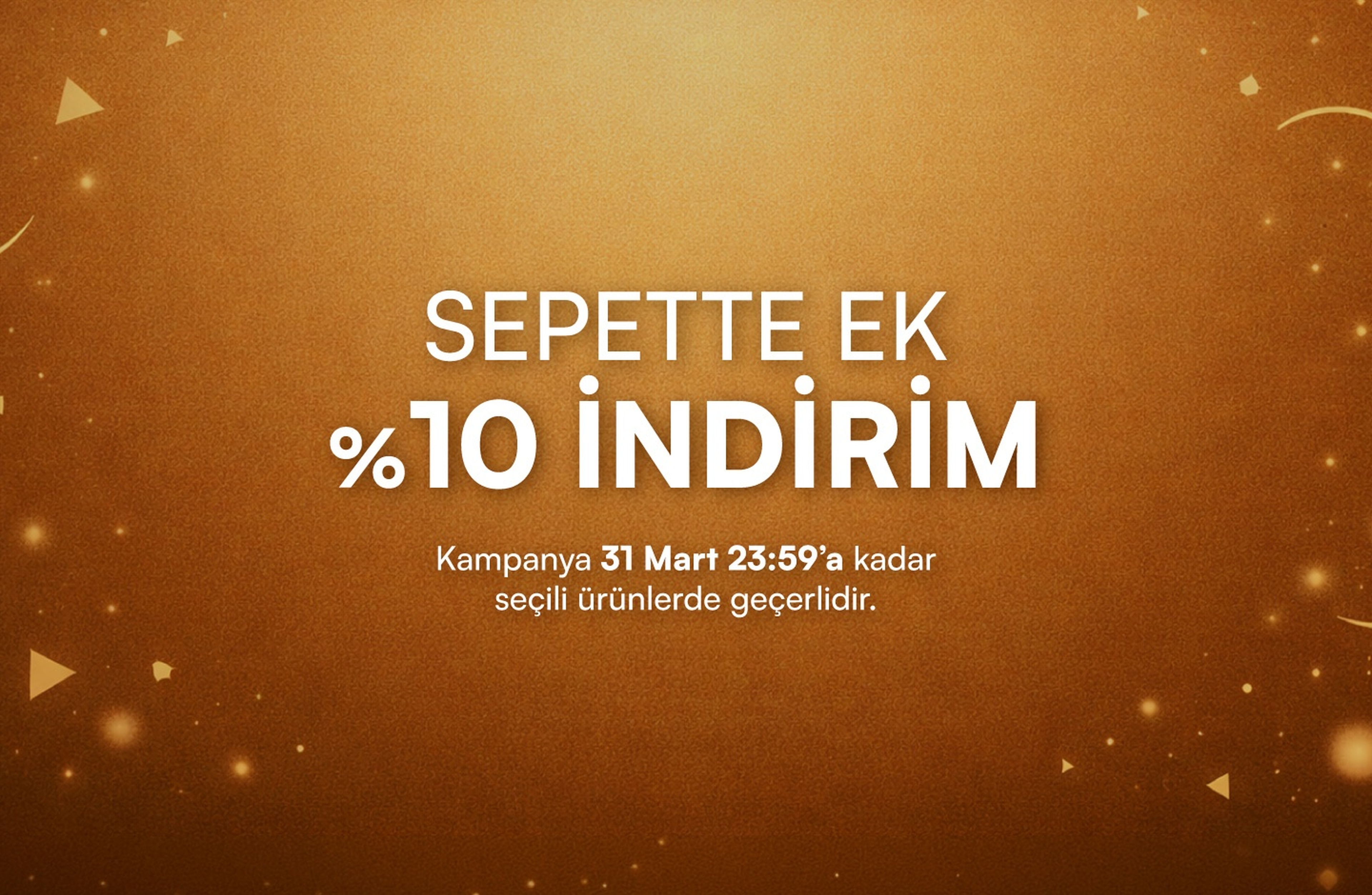 Sepette İndirim