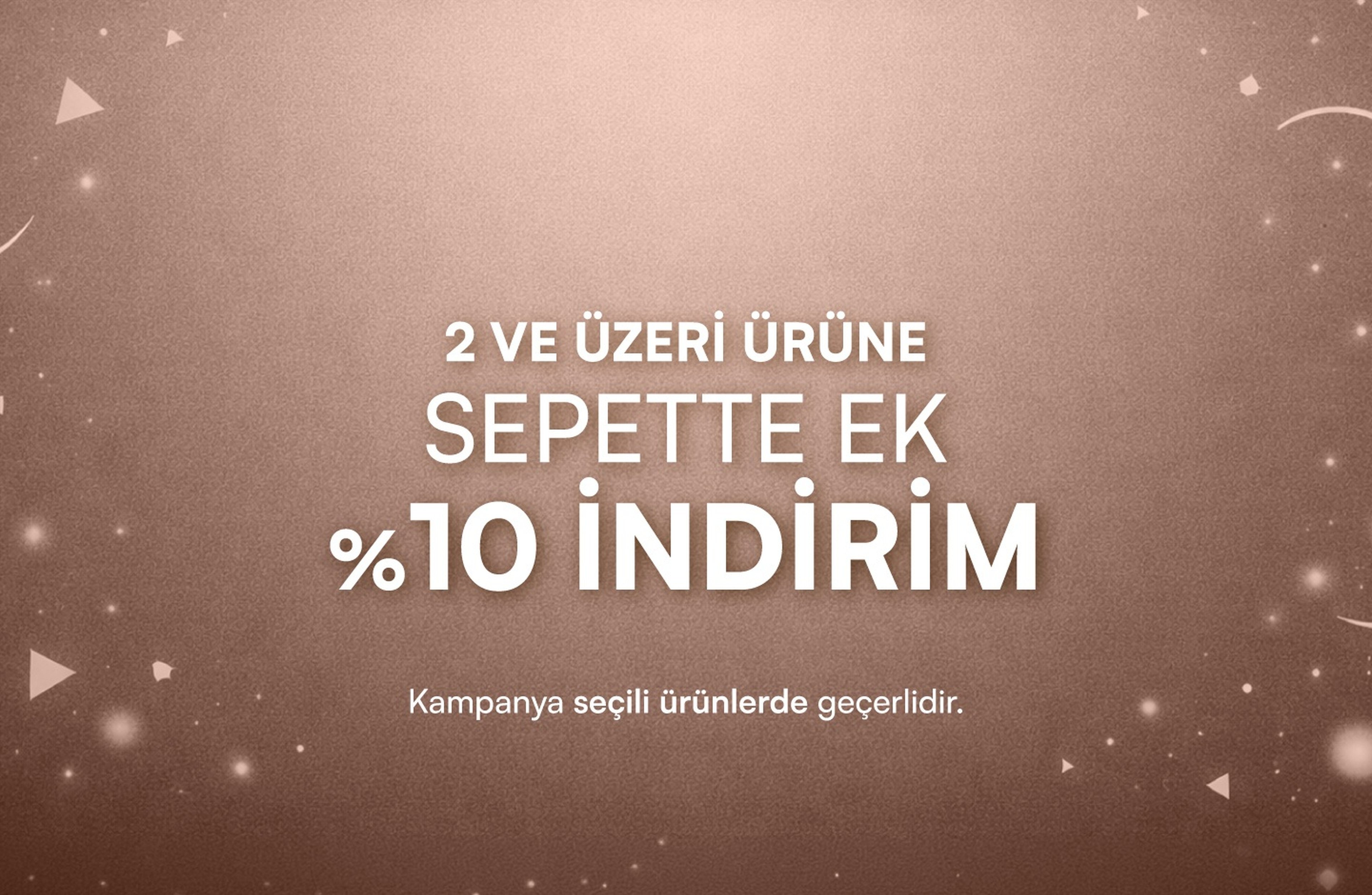 Sepette İndirim