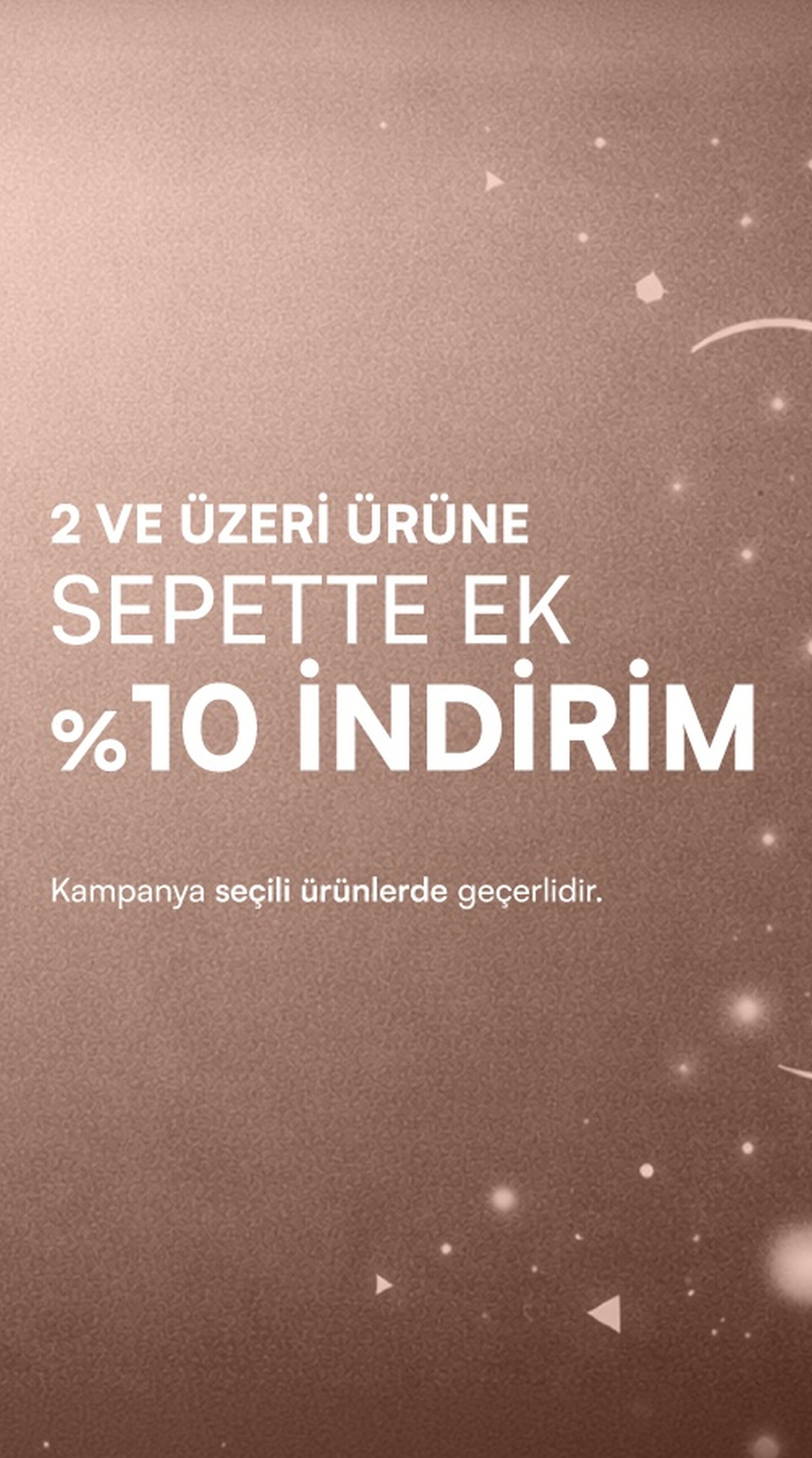 Sepette Ek İndirim