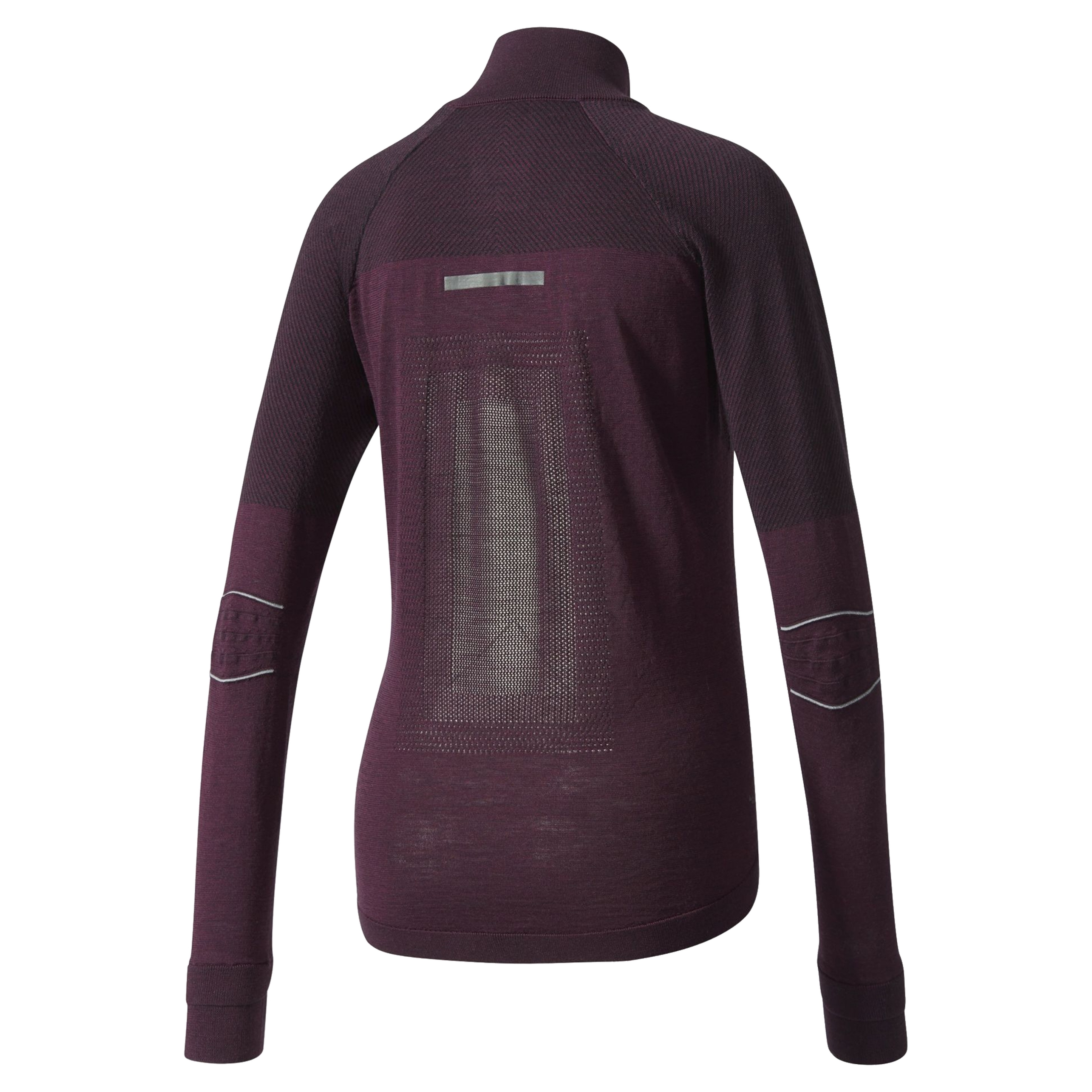 adidas Climaheat Primeknit Zip W FW17 Uzun Kollu Kadın Tişört | Barçın