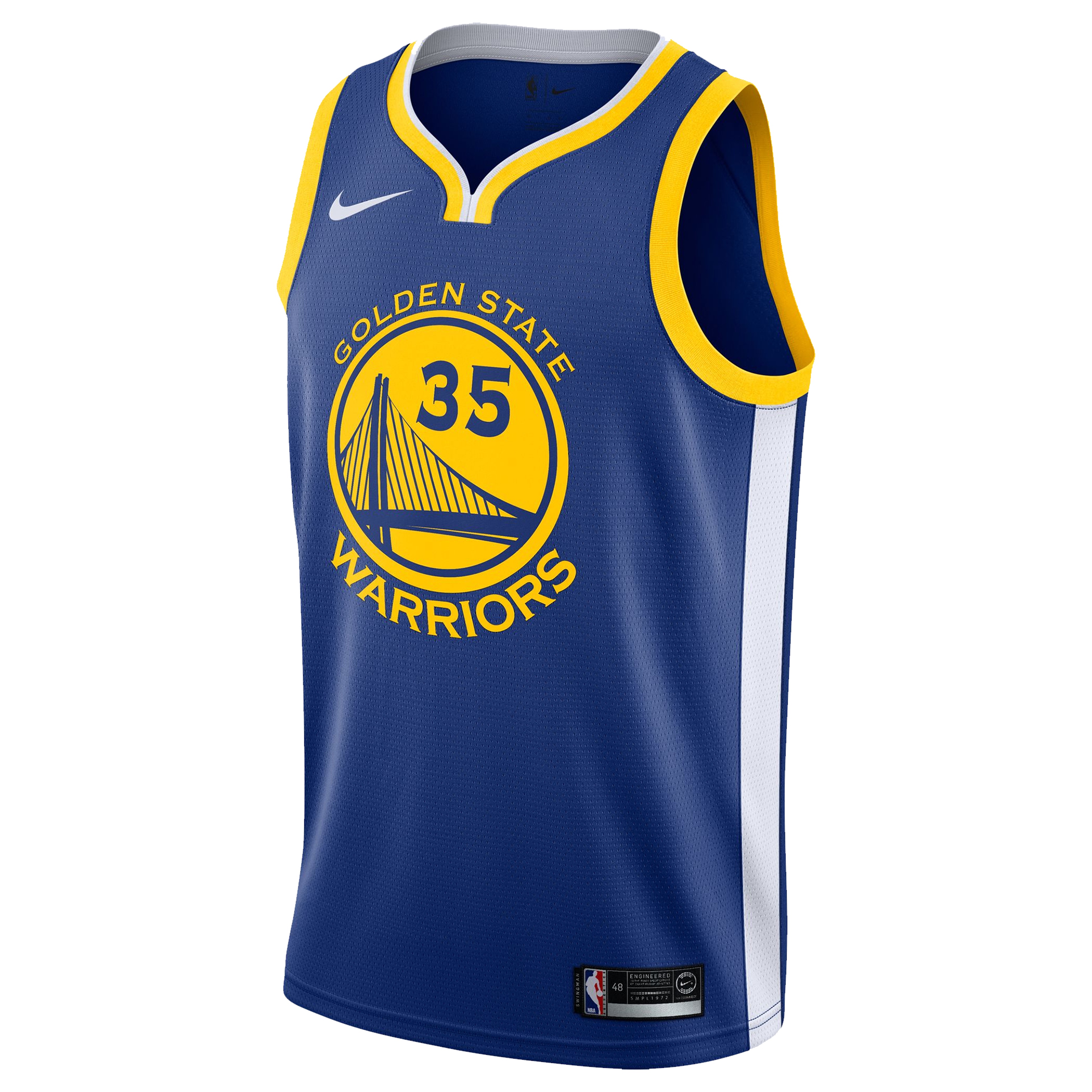 Nike NBA Stephen Curry Golden State Warriors Icon Edition Swingman Jersey FW18 Erkek Forma