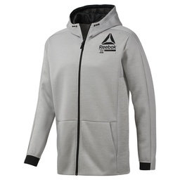 Reebok Training Spacer Full-Zip Hoodie Kapüşonlu Erkek Ceket