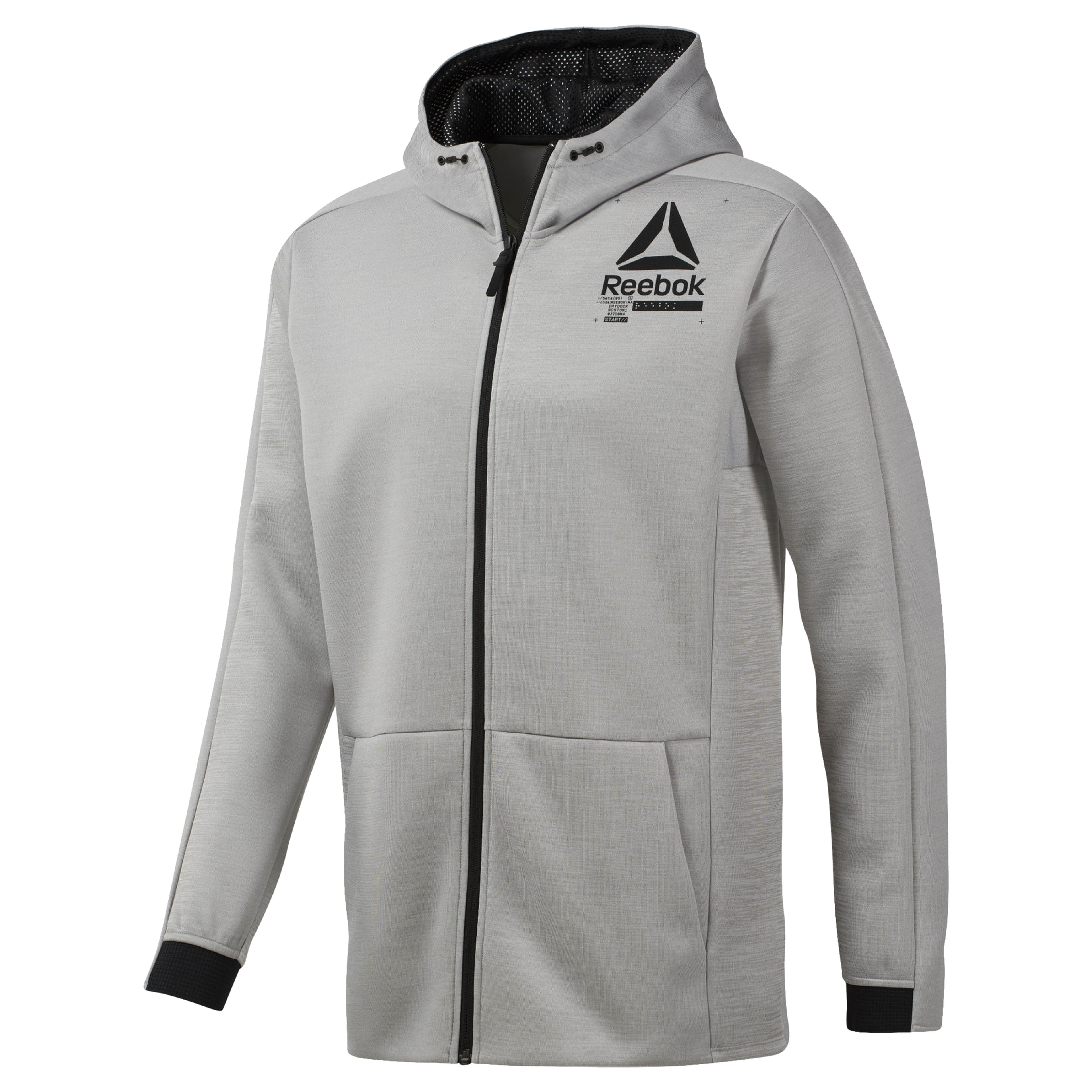 Reebok Training Spacer Full-Zip Hoodie Kapüşonlu Erkek Ceket