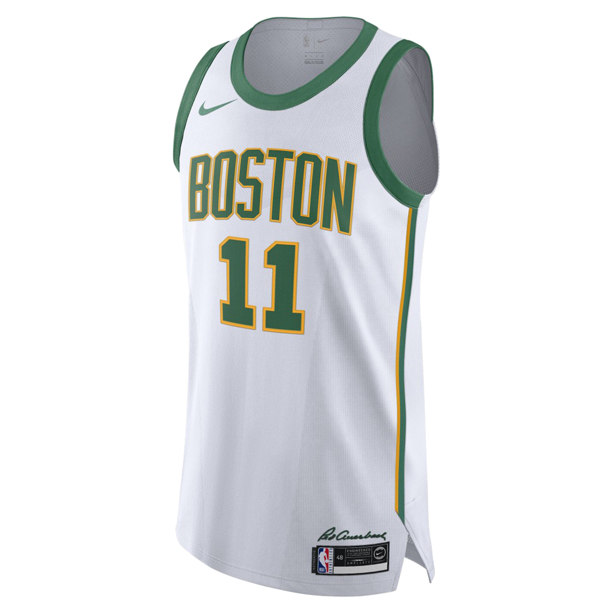 Nike NBA Boston Celtics Kyrie Irving City Edition Authentic Erkek