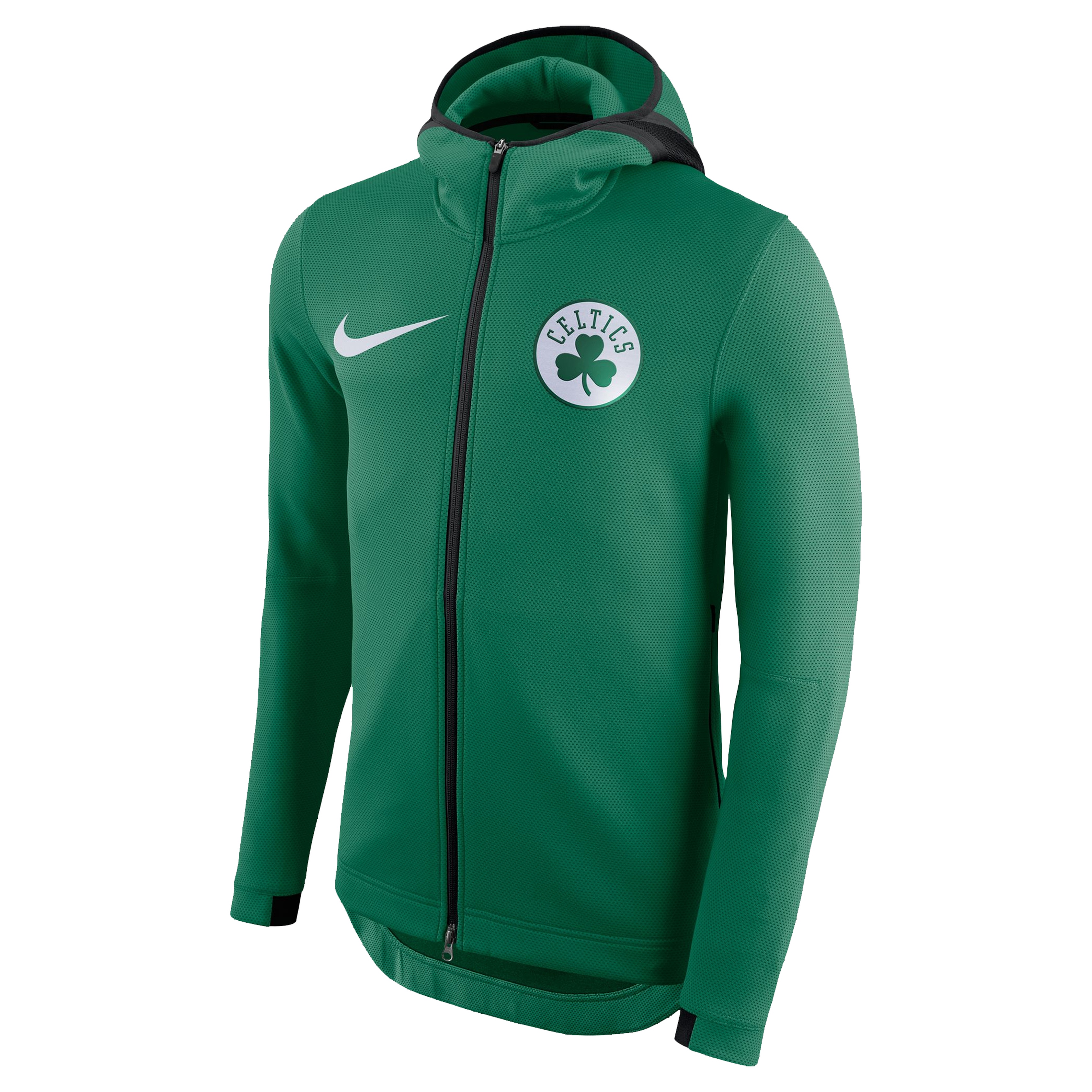 Nike NBA Boston Celtics Therma Flex Showtime Full Zip Hoodie FW18 Kapüşonlu Erkek Ceket