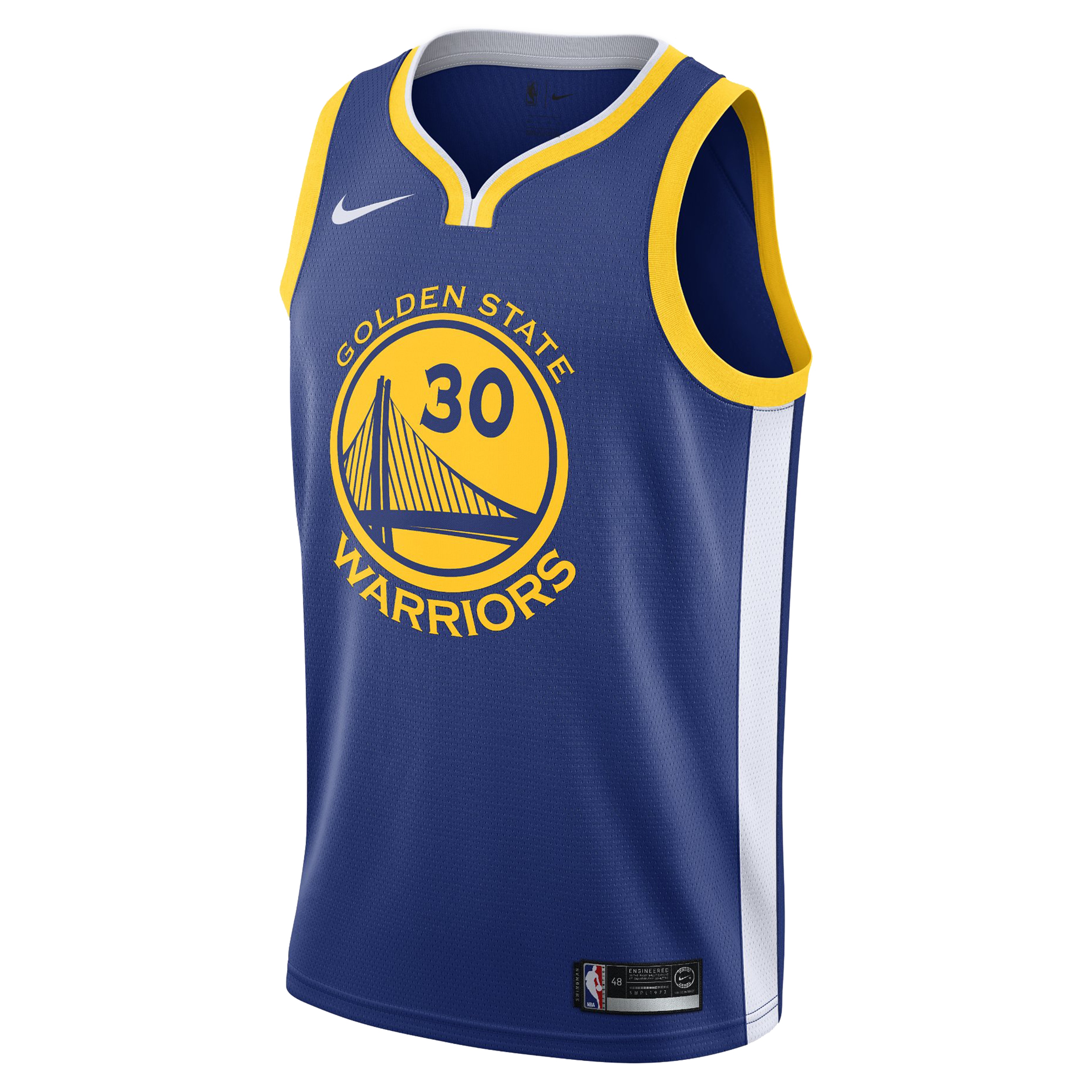Nike NBA Stephen Curry Golden State Warriors Icon Edition Swingman Jersey FW18 Erkek Forma