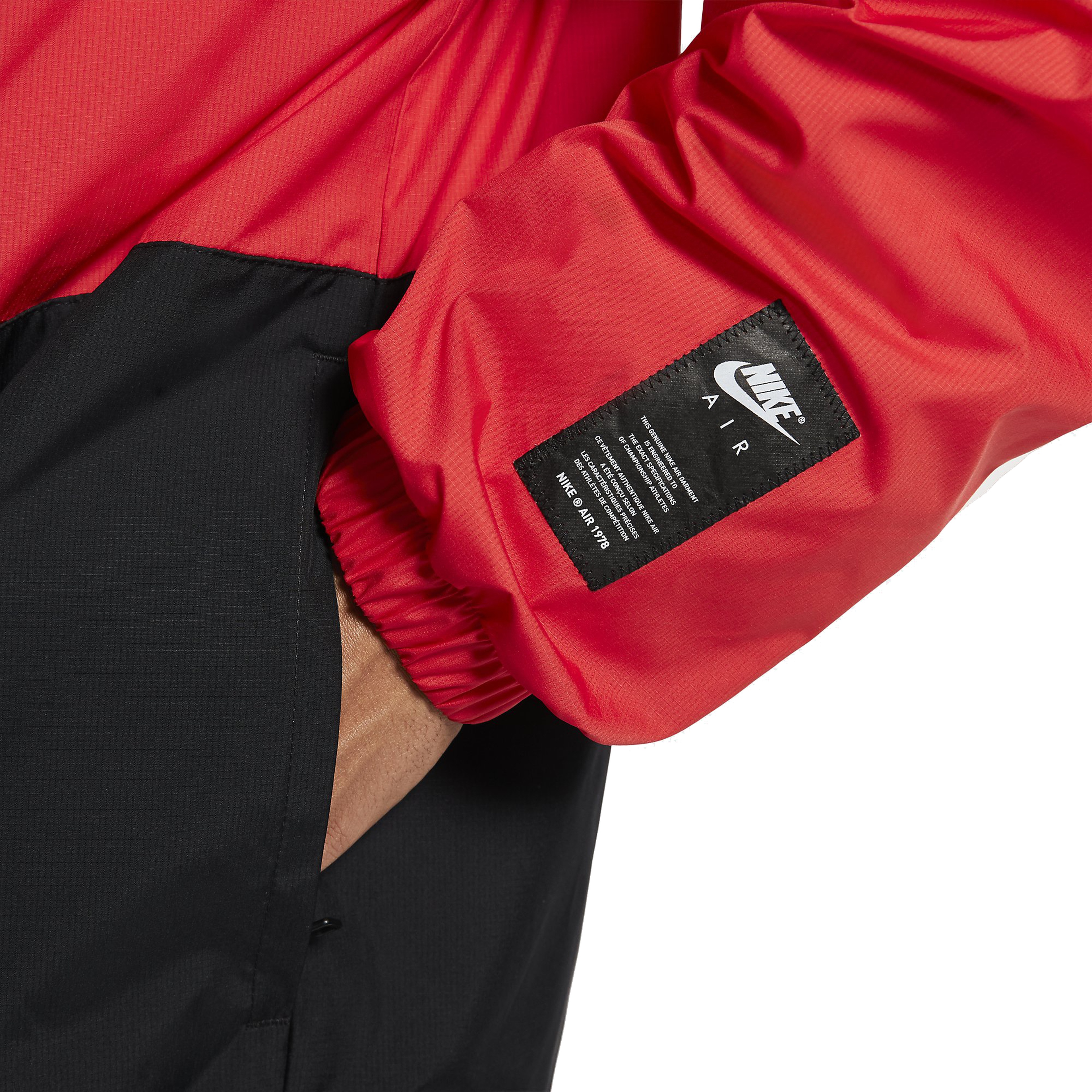Nike Air Woven Half-Zip Hoodie Erkek Kapüşonlu Ceket