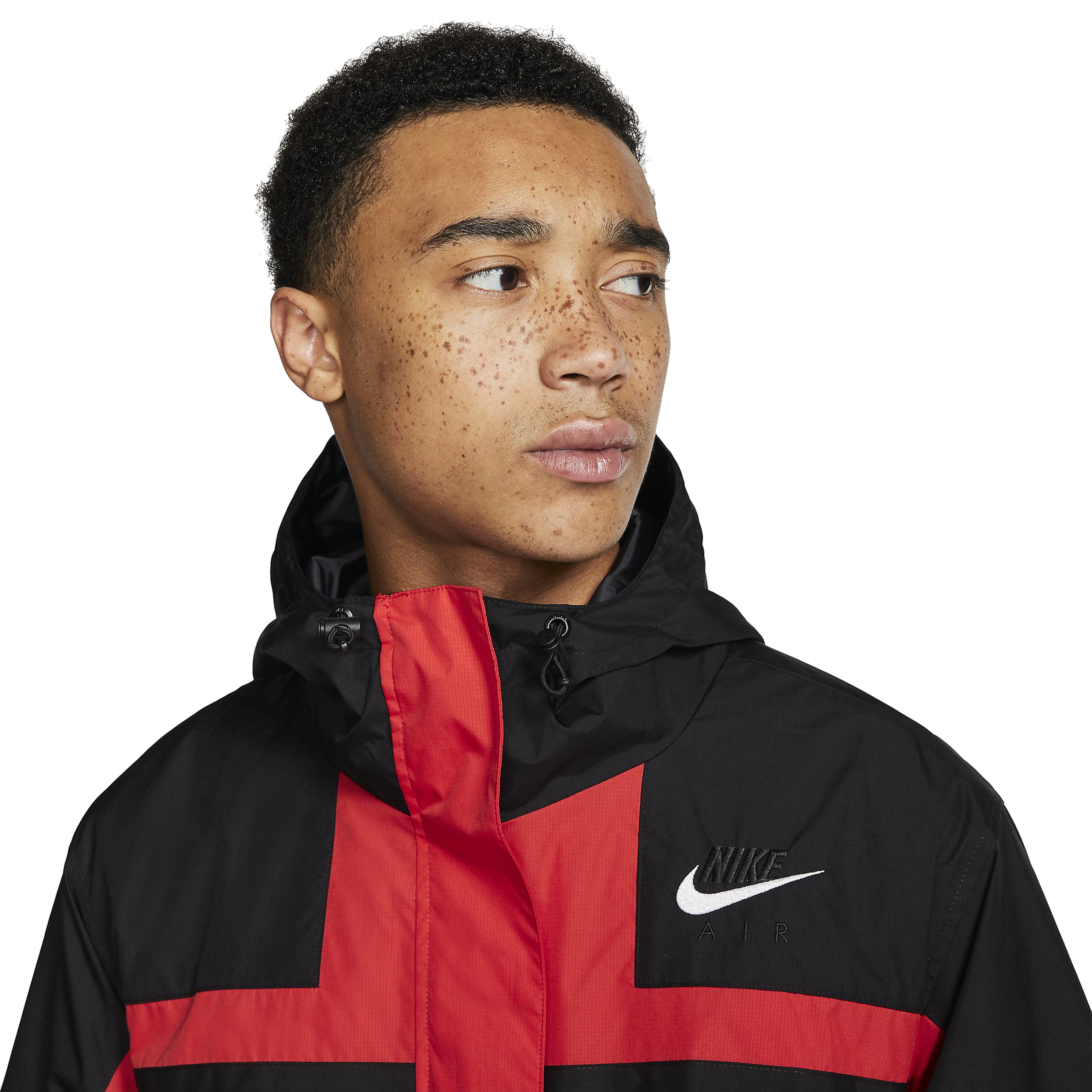Nike Air Woven Half-Zip Hoodie Erkek Kapüşonlu Ceket