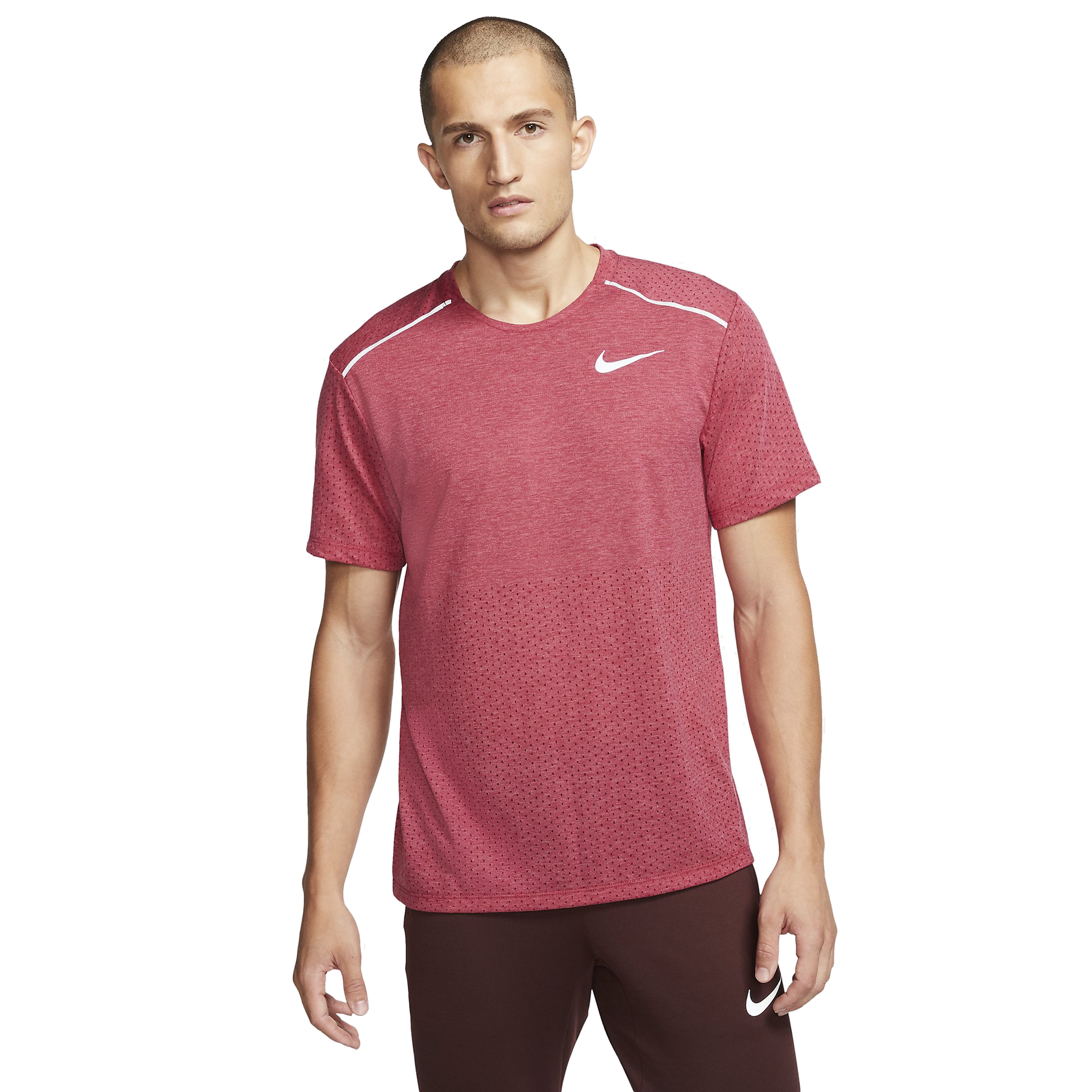 Nike Breathe Rise 365 Short Sleeve Erkek Tişört