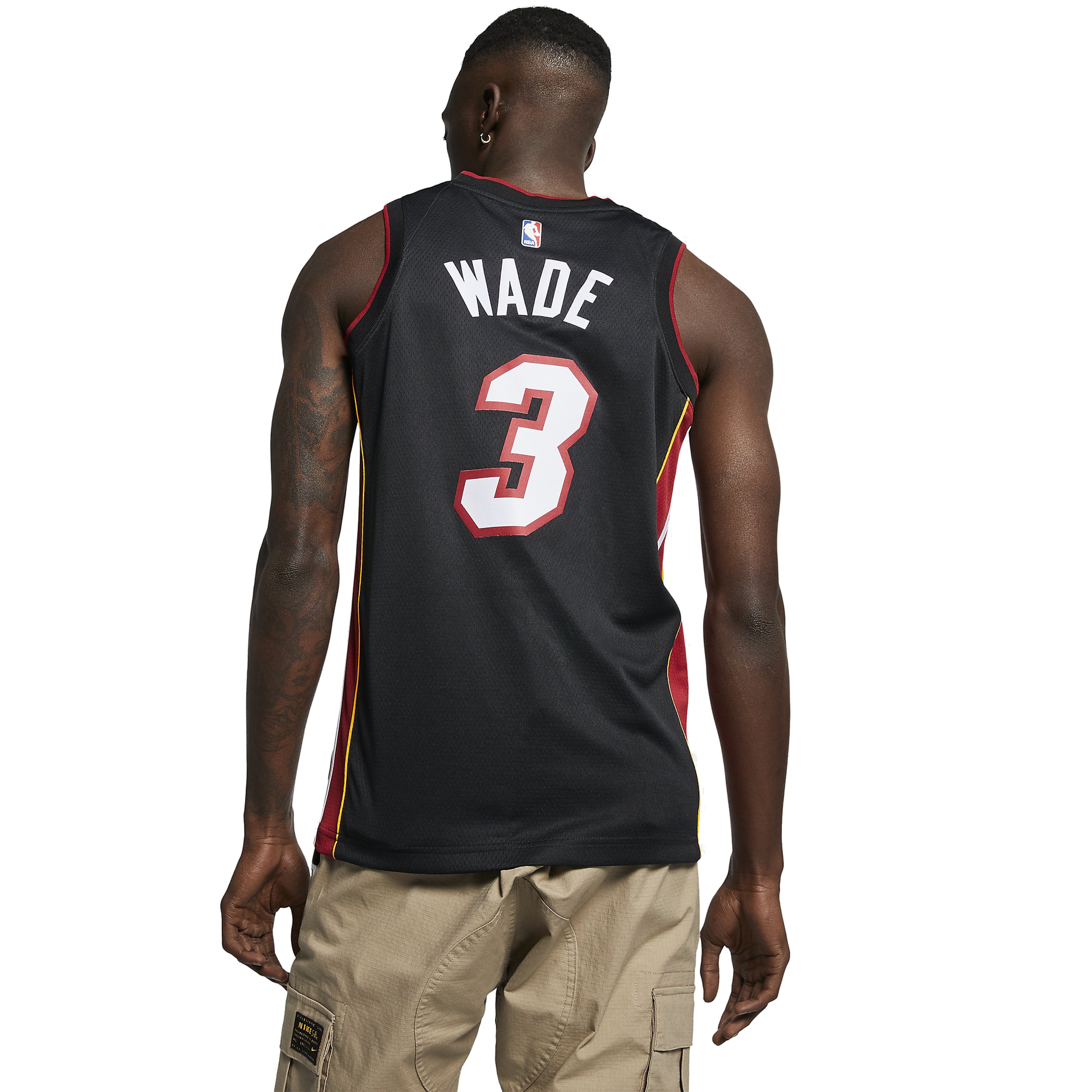 Nike Dwyane Wade Heat Icon Edition NBA Swingman Erkek Forma | Barçın