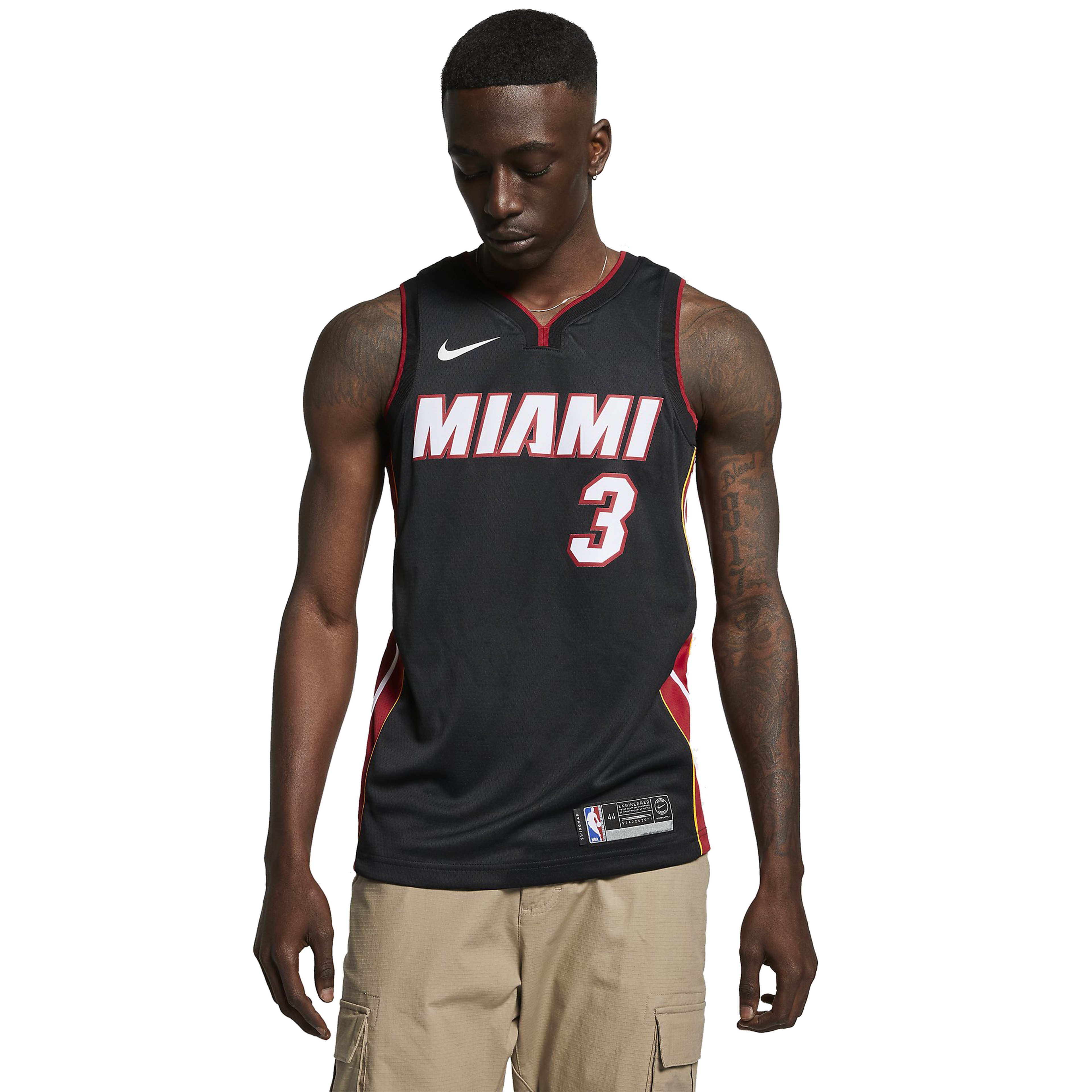 Nike Dwyane Wade Heat Icon Edition NBA Swingman Erkek Forma | Barçın