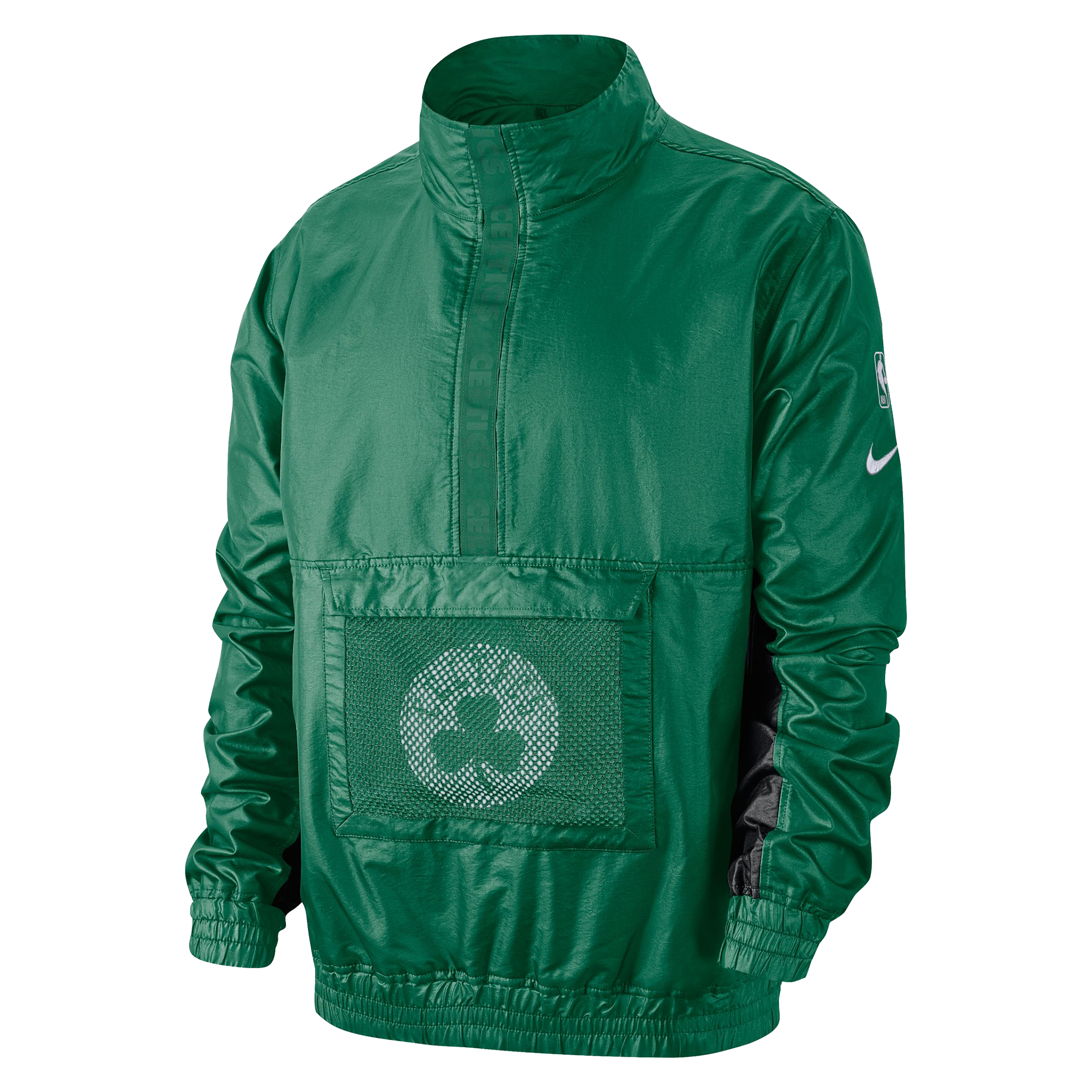 Nike Boston Celtics Lightweight NBA Half-Zip Erkek Ceket | Barçın