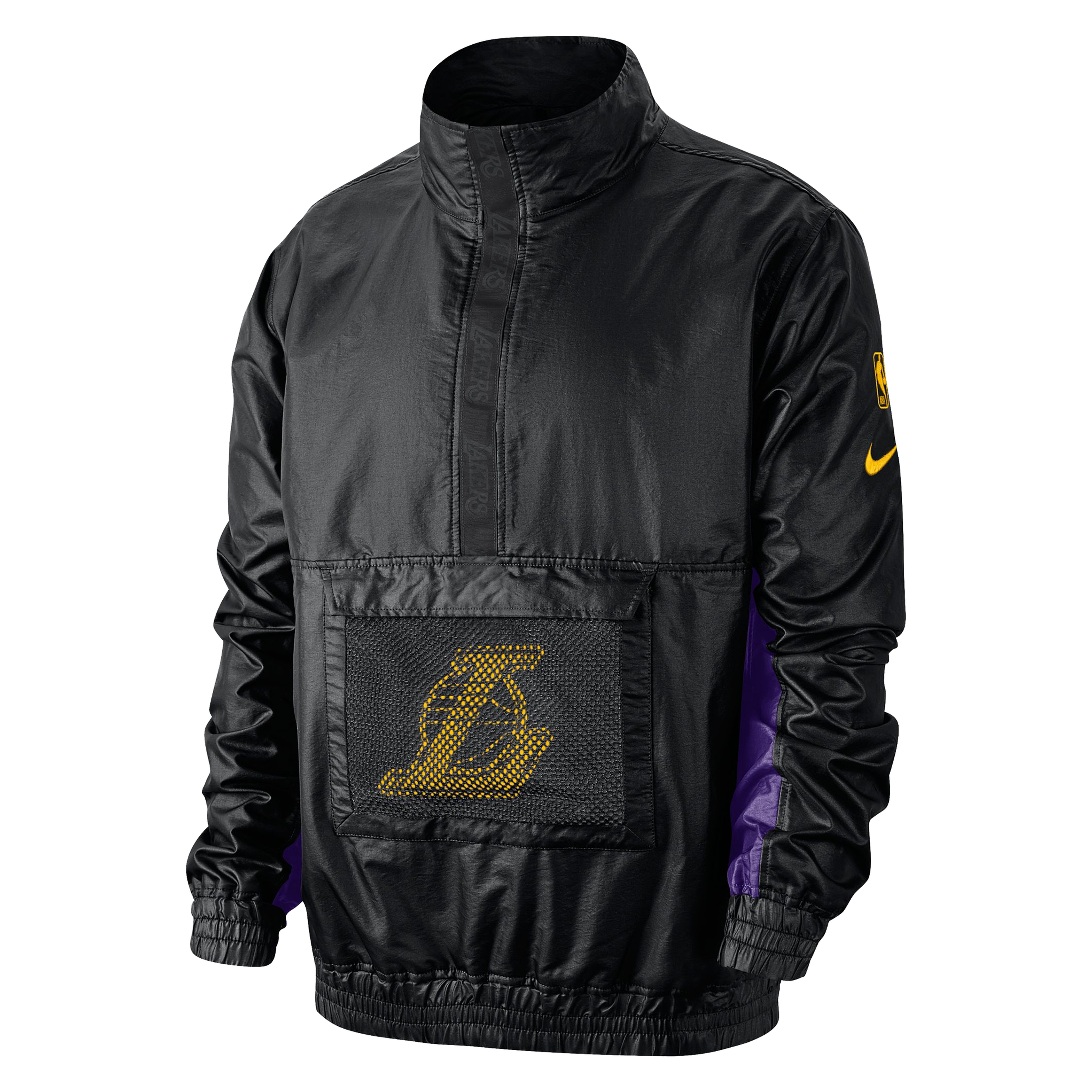 Nike Los Angeles Lakers Lightweight Courtside NBA Half-Zip Erkek