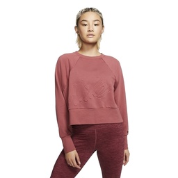 Nike Dri-Fit Fleece Get Fit Lux Crew Kadın Sweatshirt