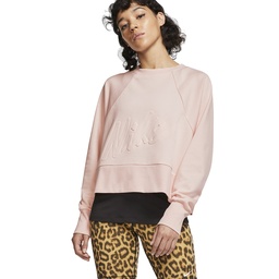 Nike Dri-Fit Fleece Get Fit Lux Crew Kadın Sweatshirt