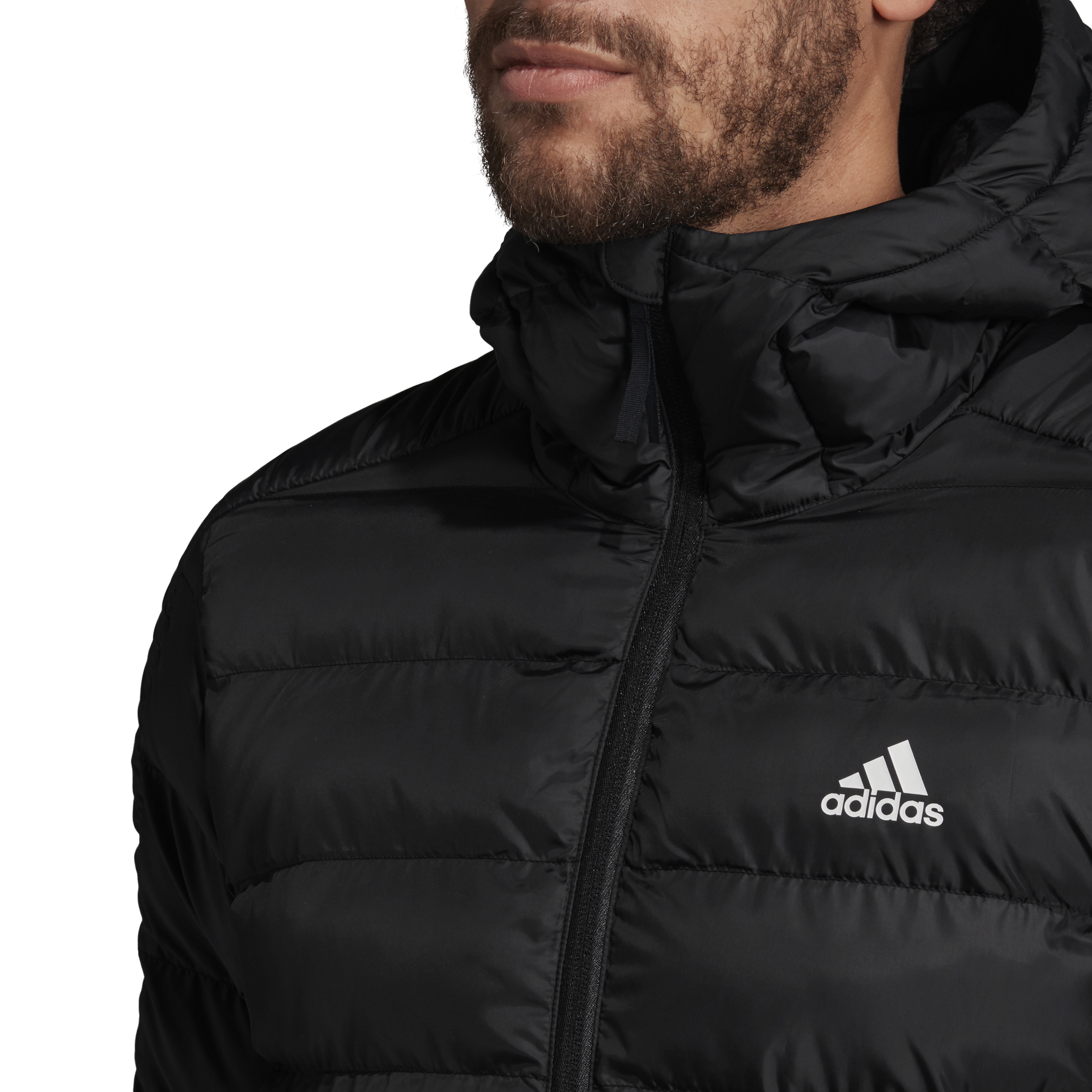 adidas Itavic 3-Stripes 2.0 Hooded Erkek Kapüşonlu Mont