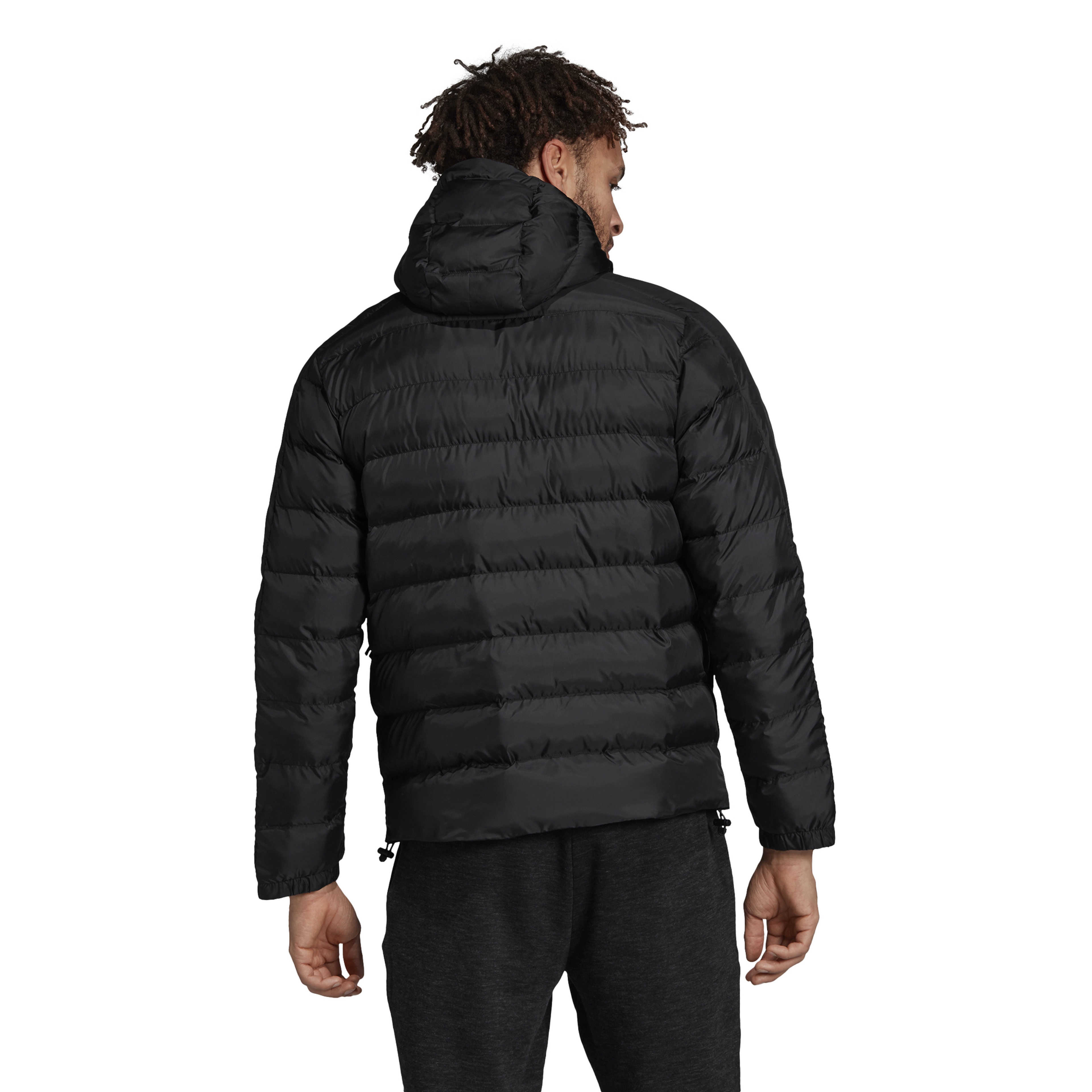 adidas Itavic 3-Stripes 2.0 Hooded Erkek Kapüşonlu Mont
