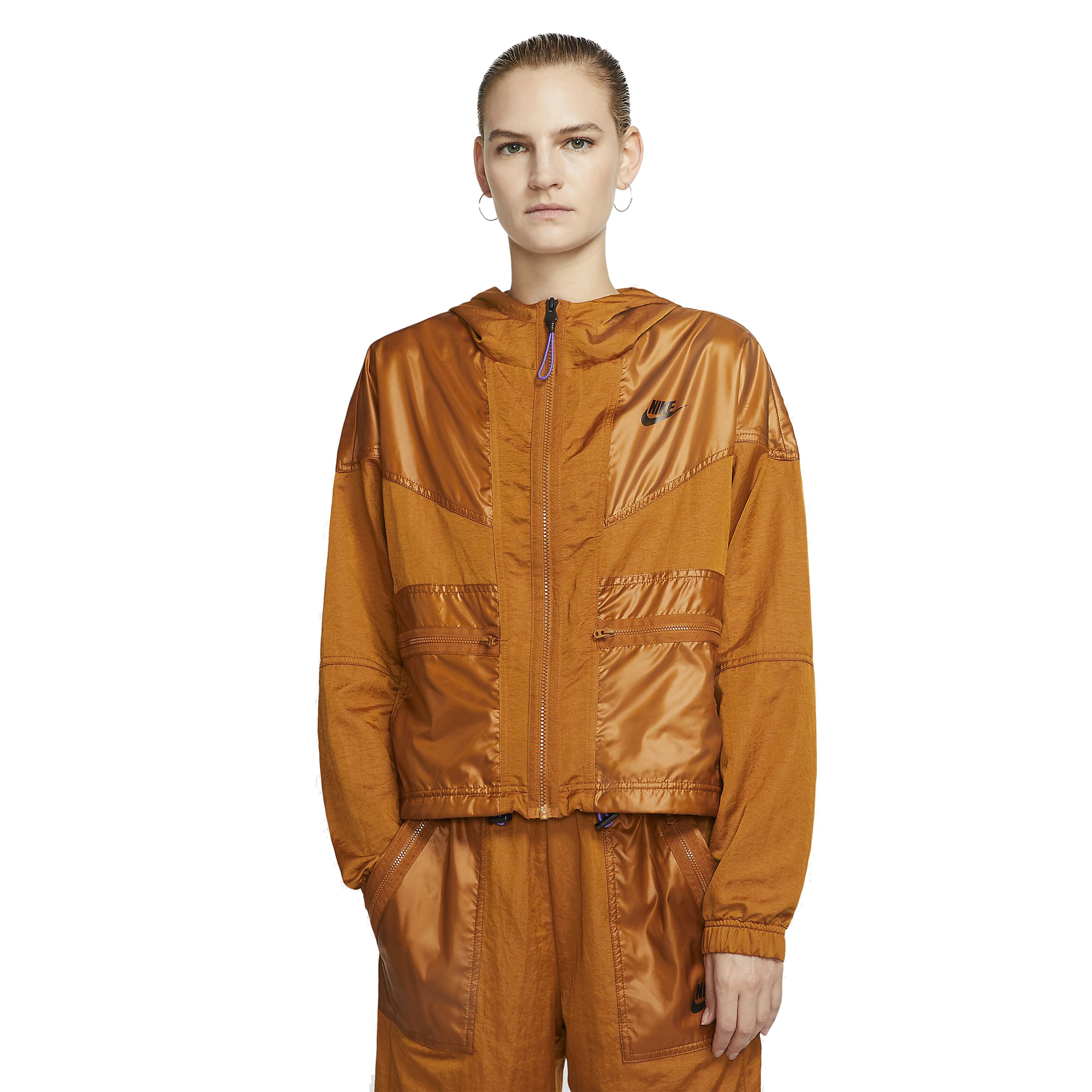 Nike Sportswear Windrunner Cargo Rebel Full-Zip Hoodie Kapüşonlu Kadın Ceket