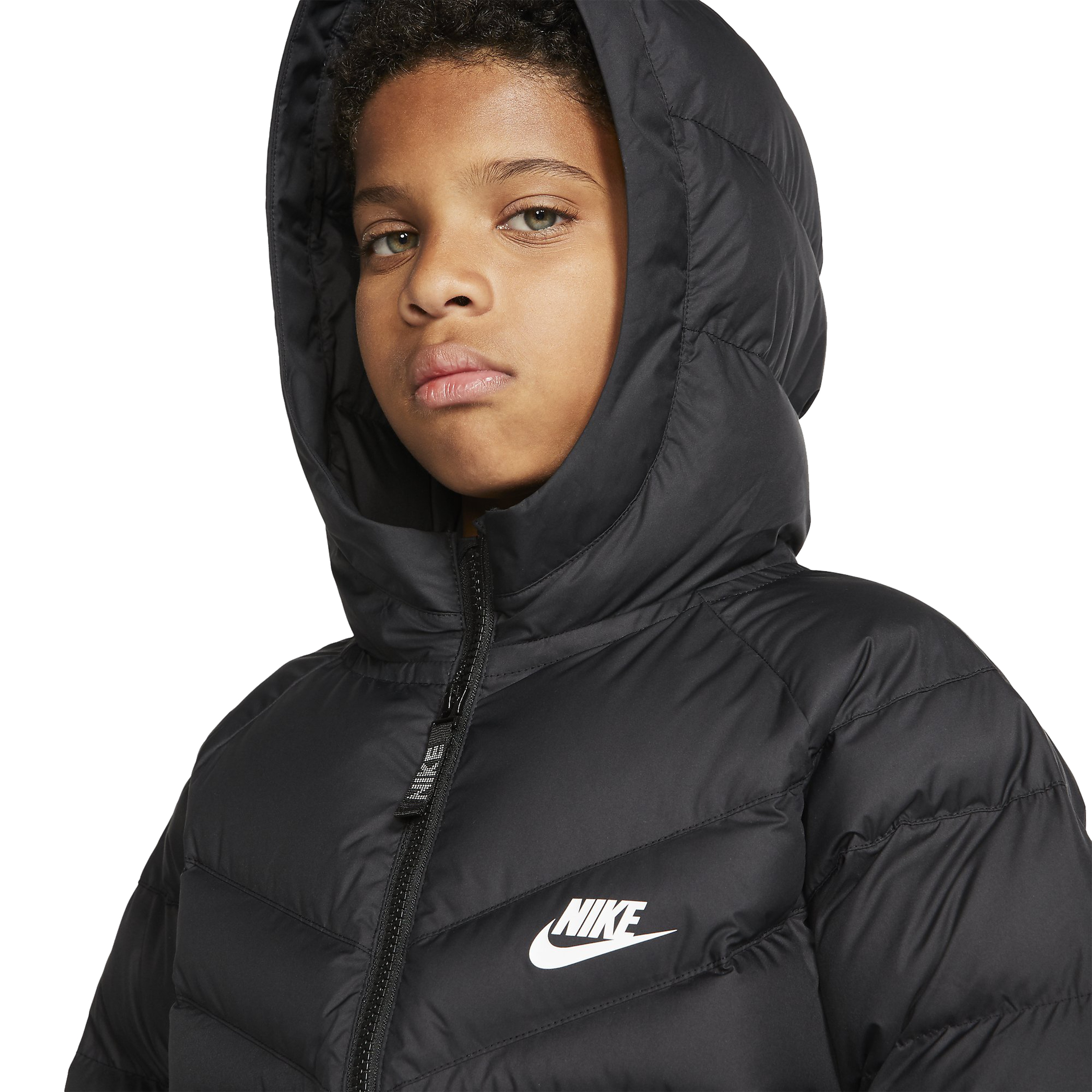Nike Sportswear Synthetic Fill Kapüşonlu Çocuk Mont