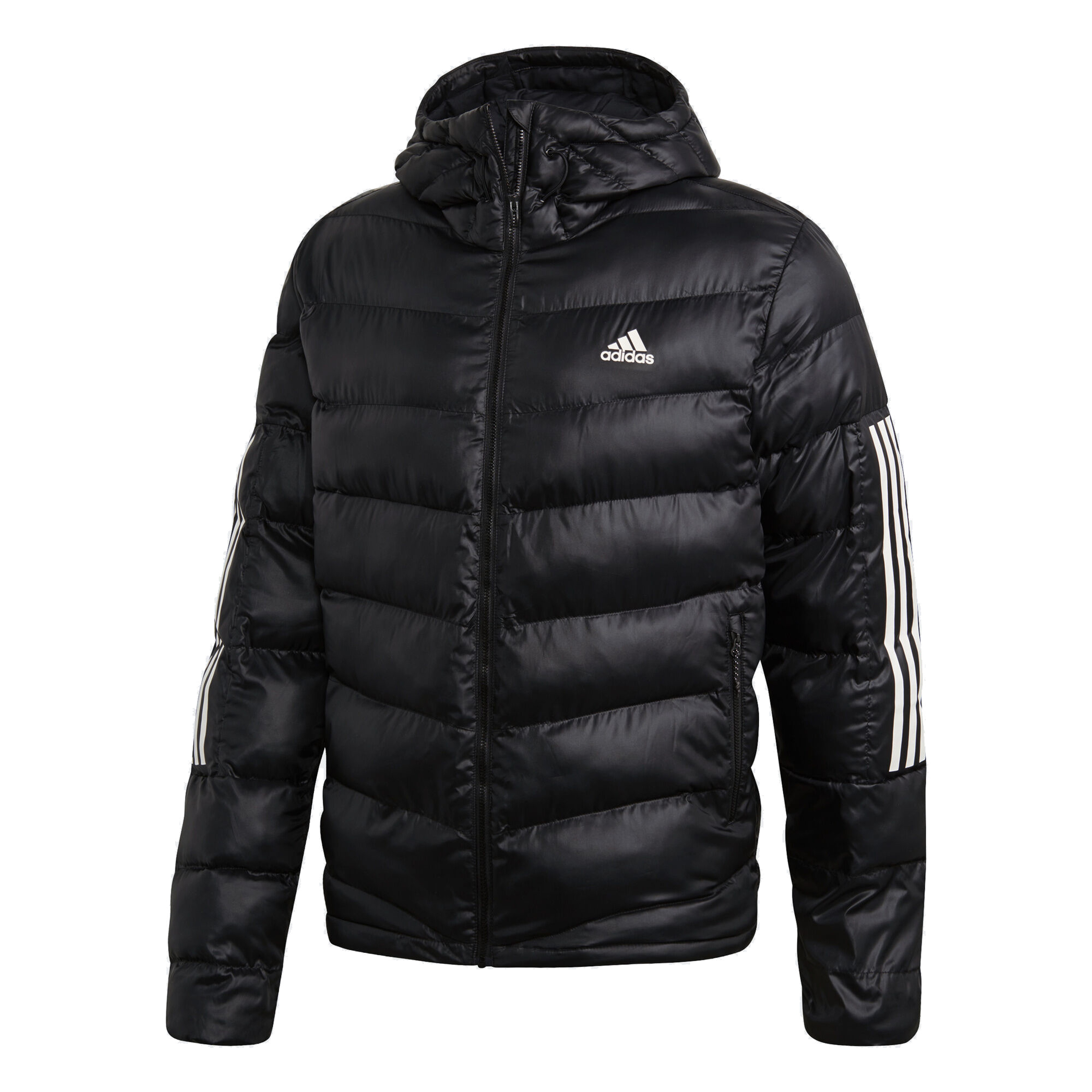 adidas Itavic 3-Stripes Full-Zip Hooded Erkek Mont | Barçın