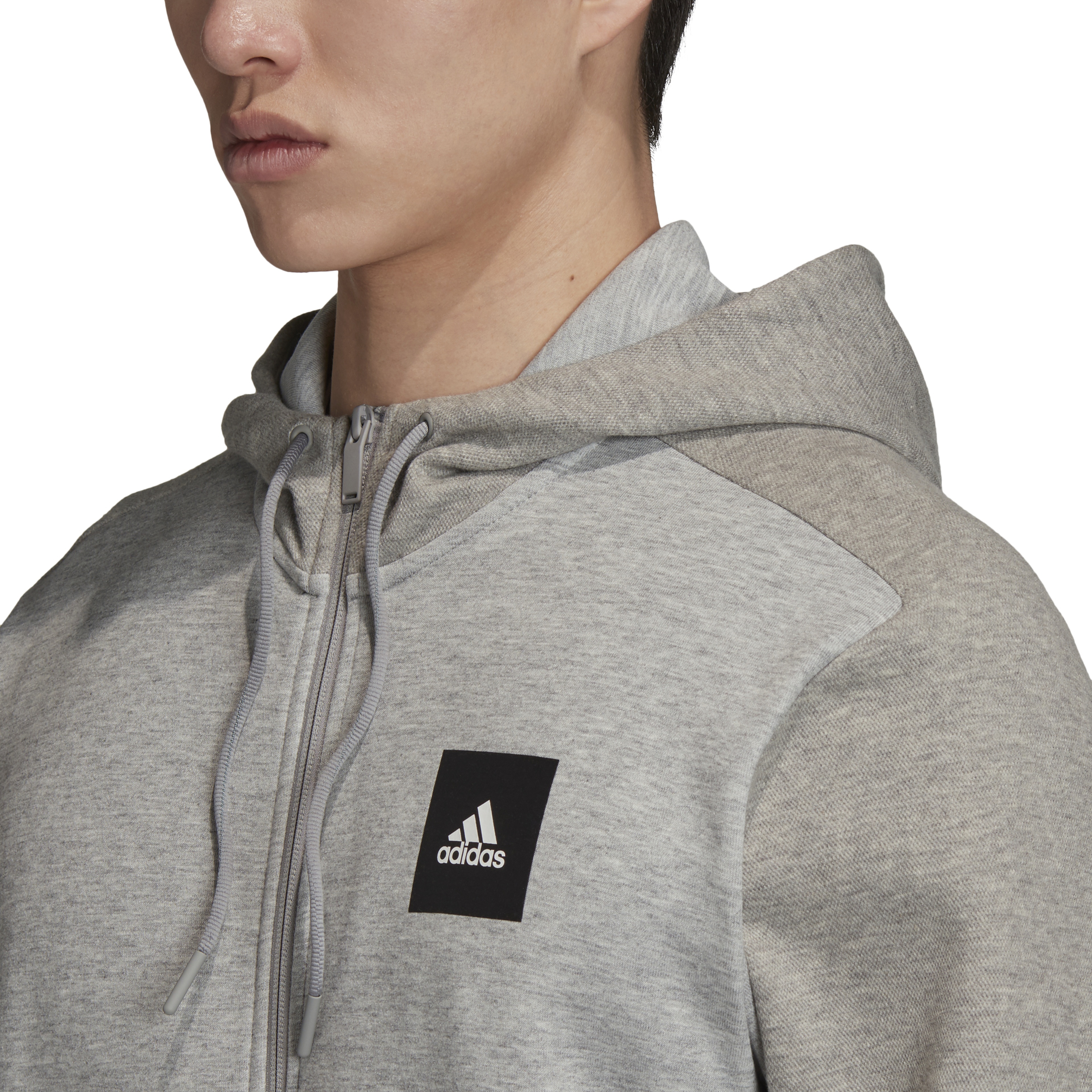 adidas Must Haves Full-Zip Stadium Hoodie Erkek Sweatshirt