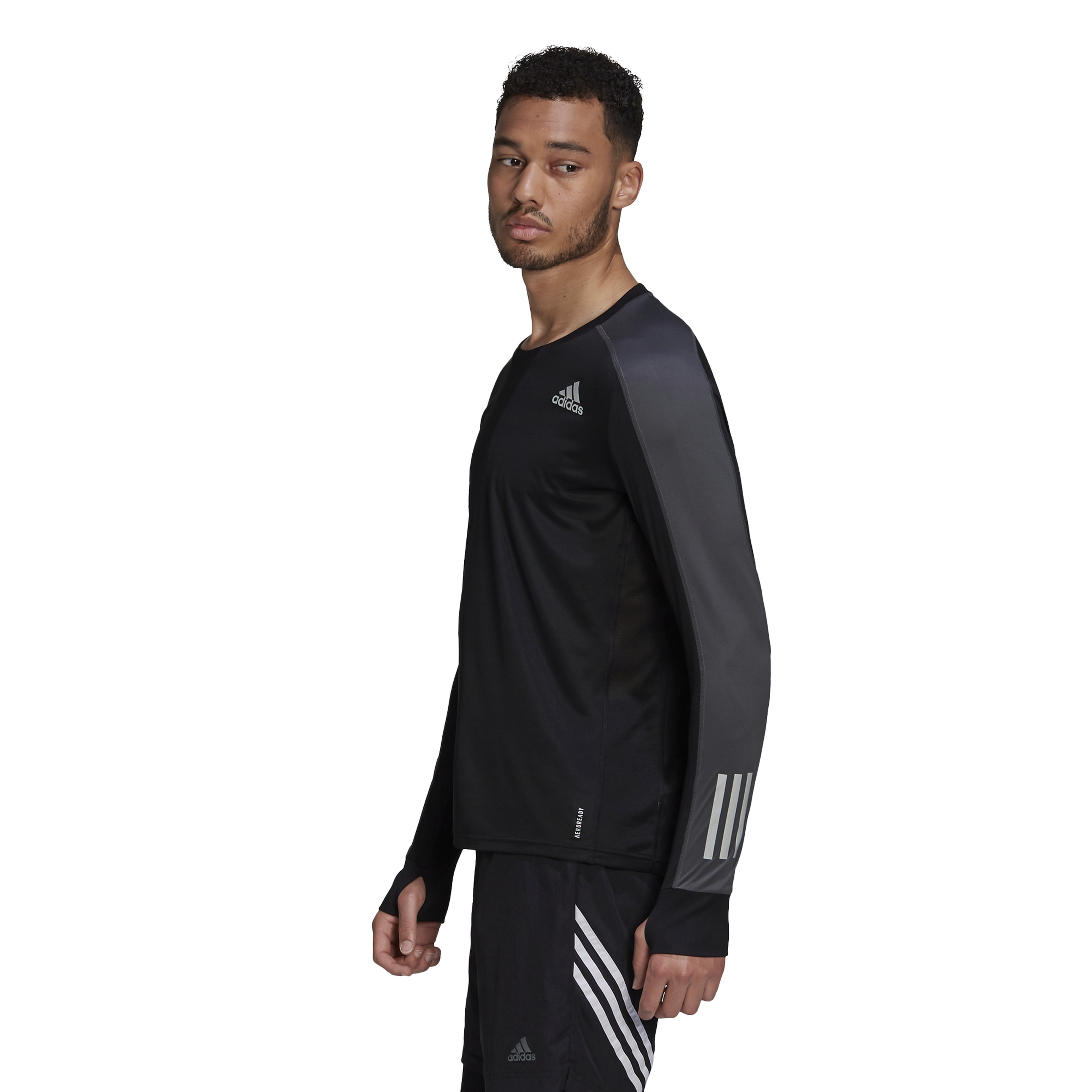adidas Own The Run Long-Sleeve Running Uzun Kollu Erkek Tişört