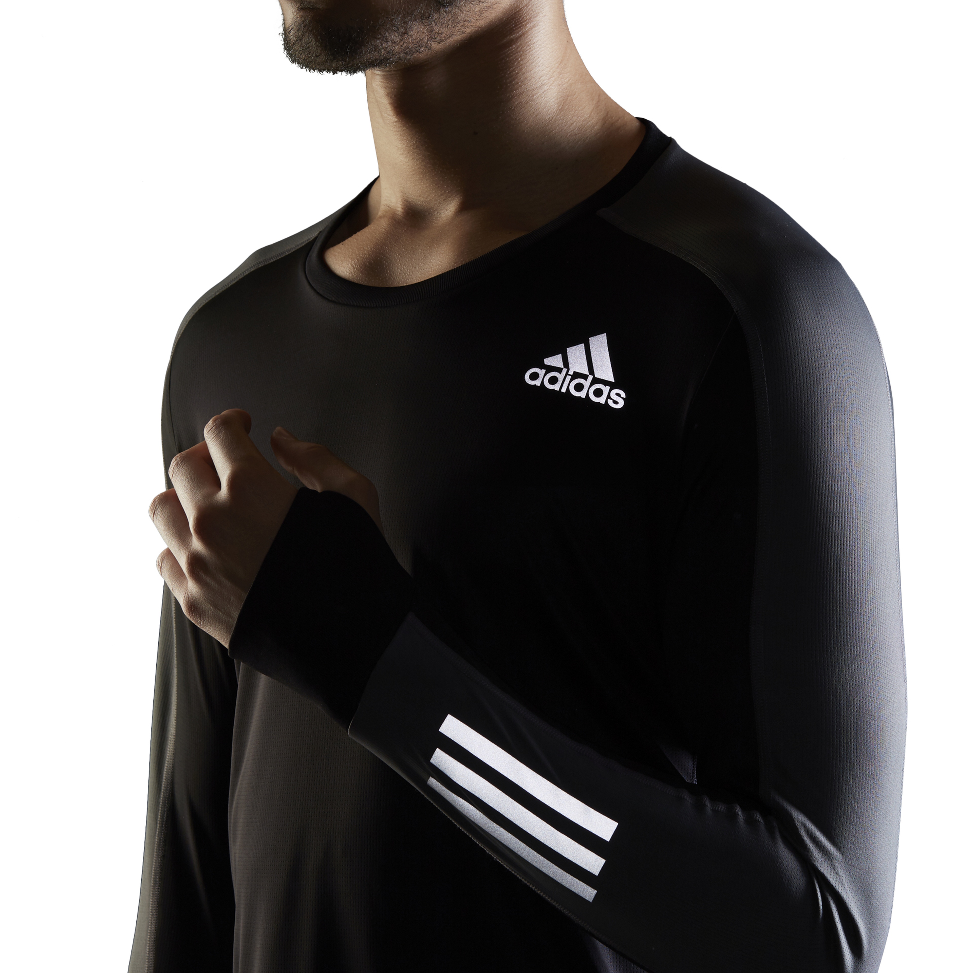 adidas Own The Run Long-Sleeve Running Uzun Kollu Erkek Tişört