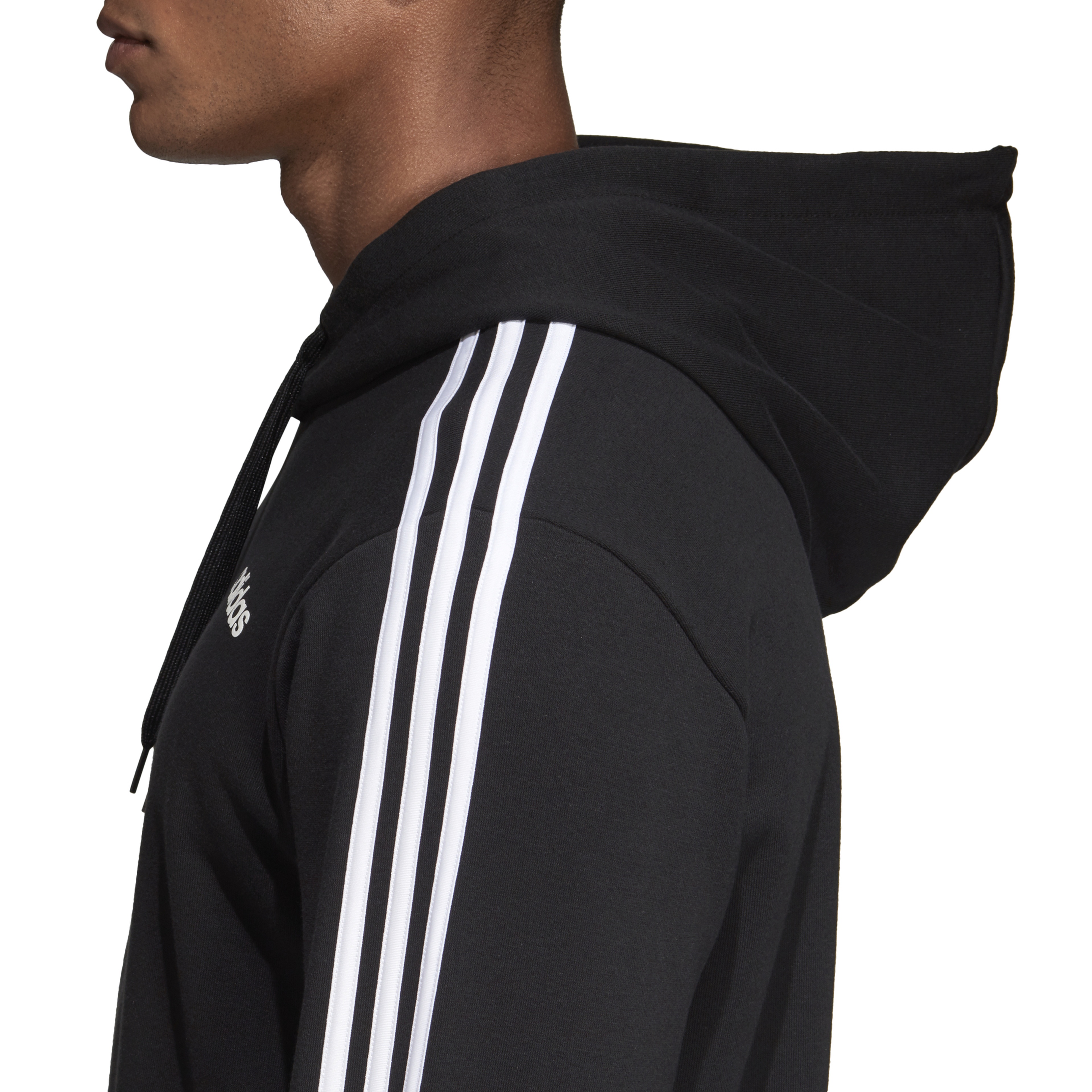 adidas Essentials 3-StripeS Pullover Hoodie Erkek Sweatshirt
