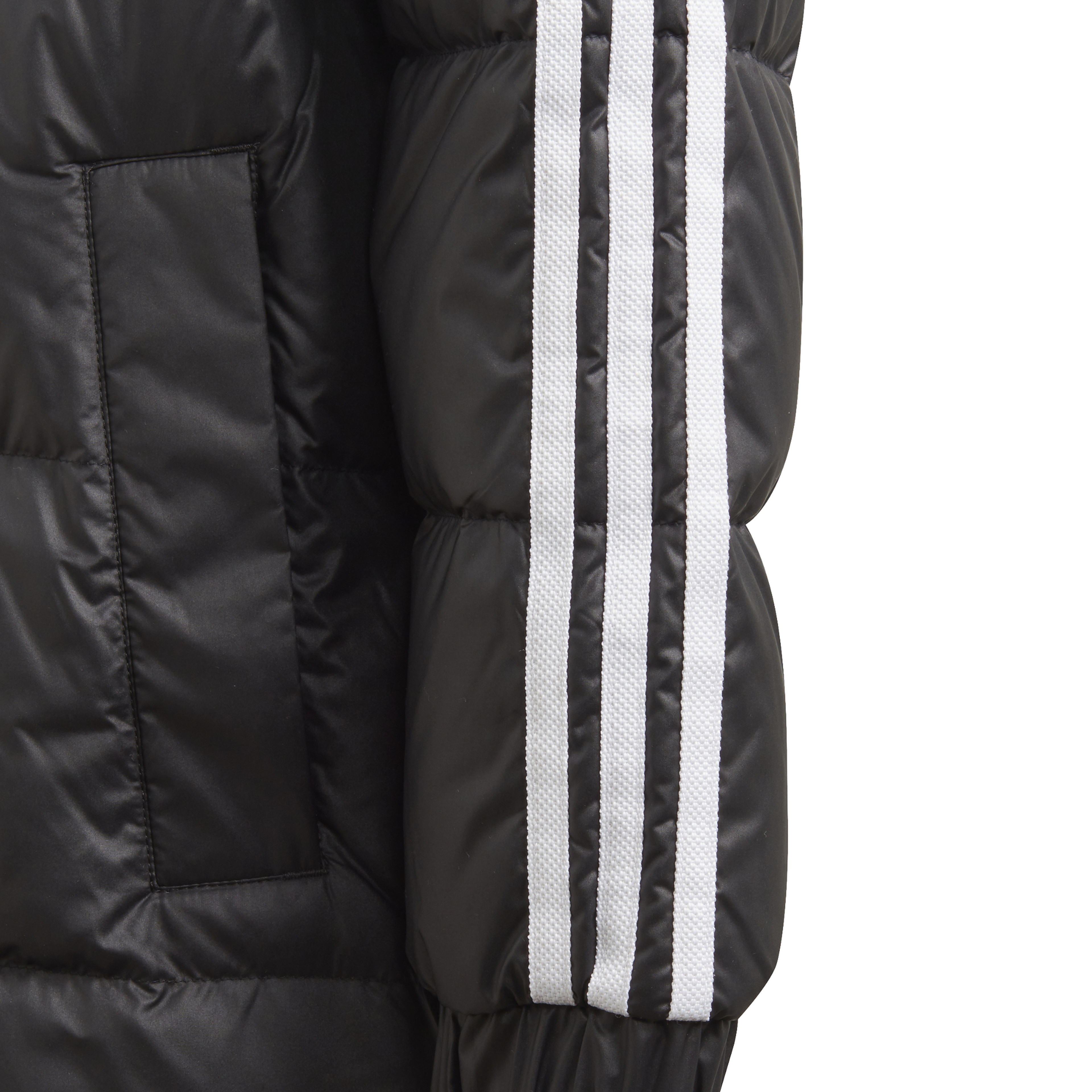 adidas 3-Stripes Down Hoodie Çocuk Mont