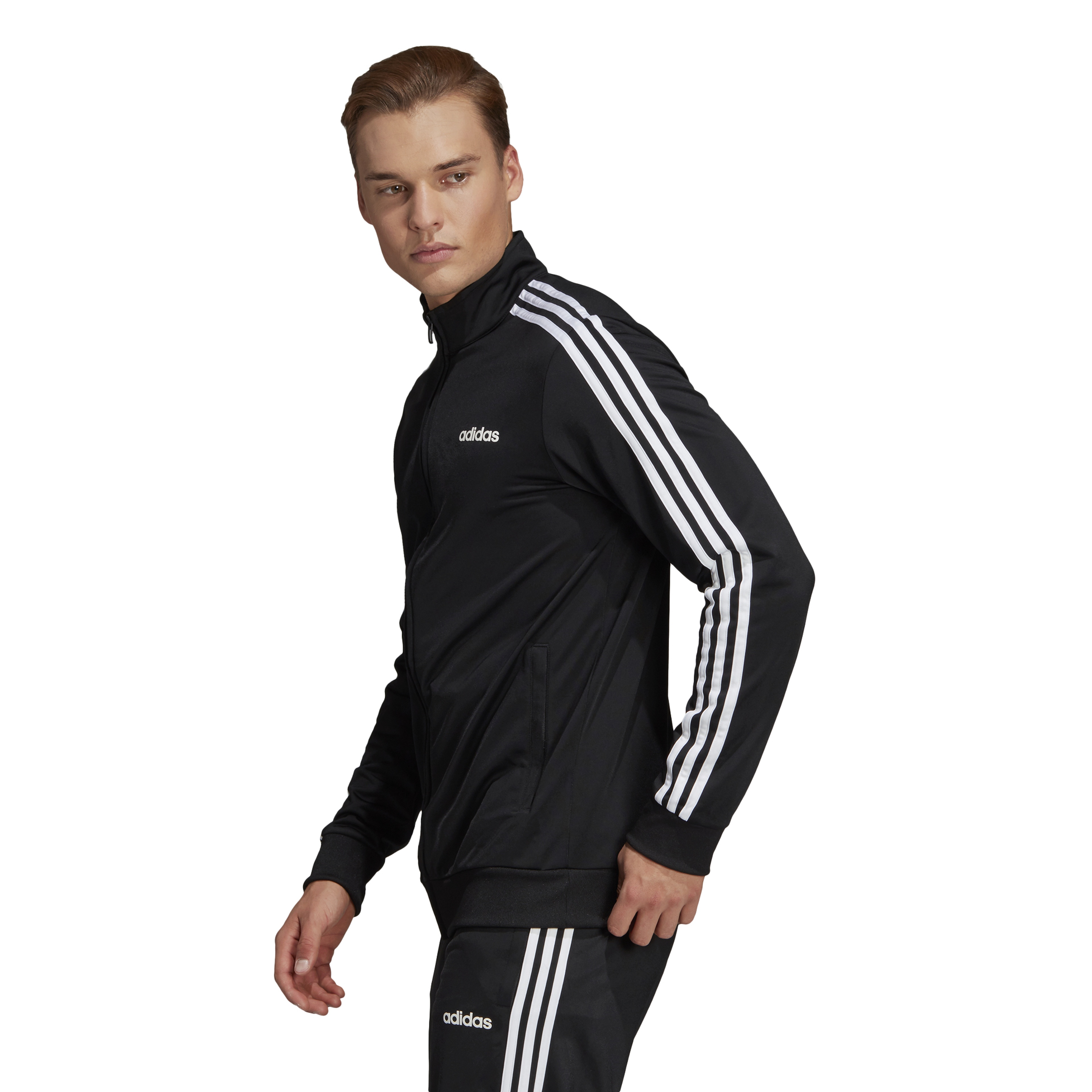 adidas Essentials 3 Stripes Tricot Track Top Erkek Ceket
