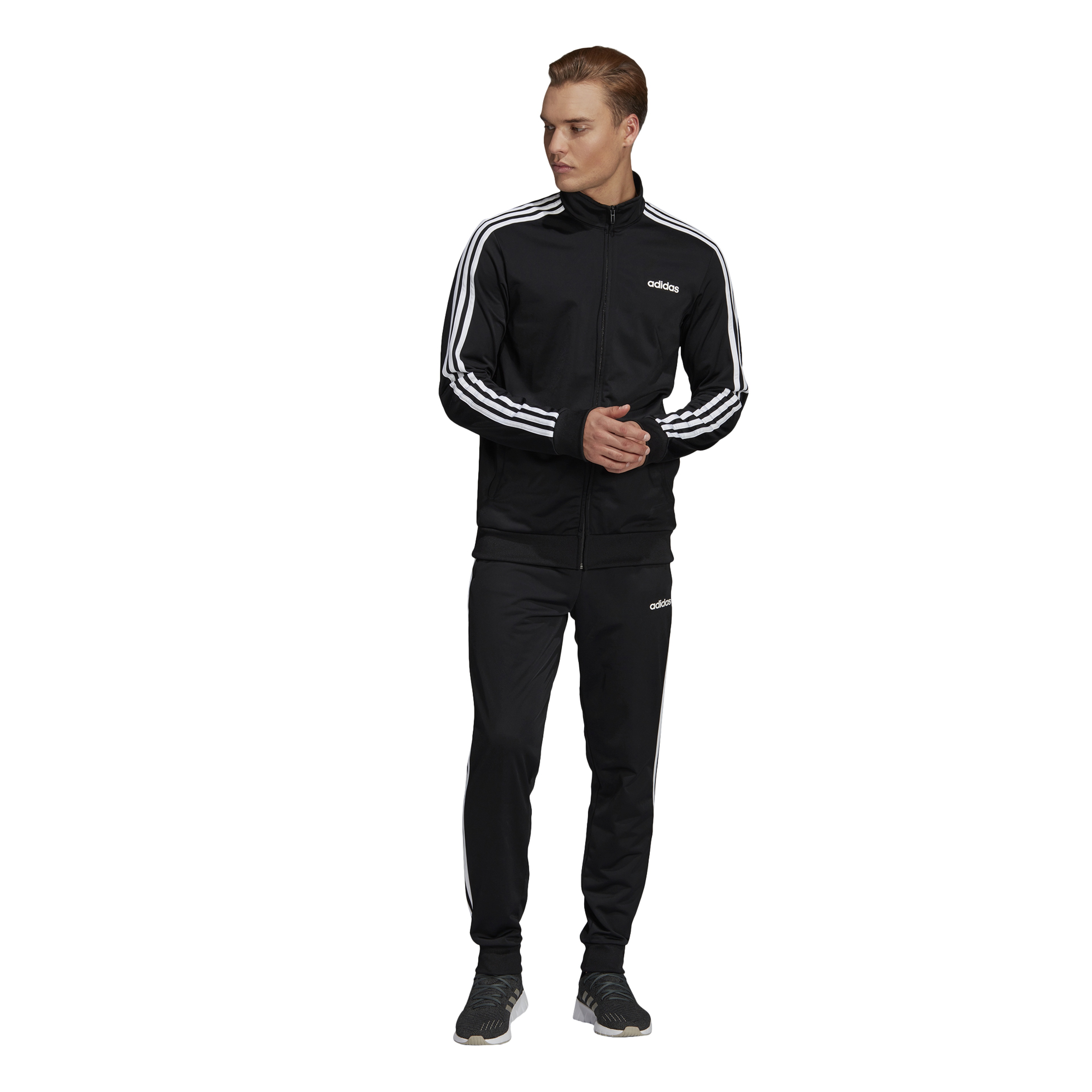 adidas Essentials 3 Stripes Tricot Track Top Erkek Ceket