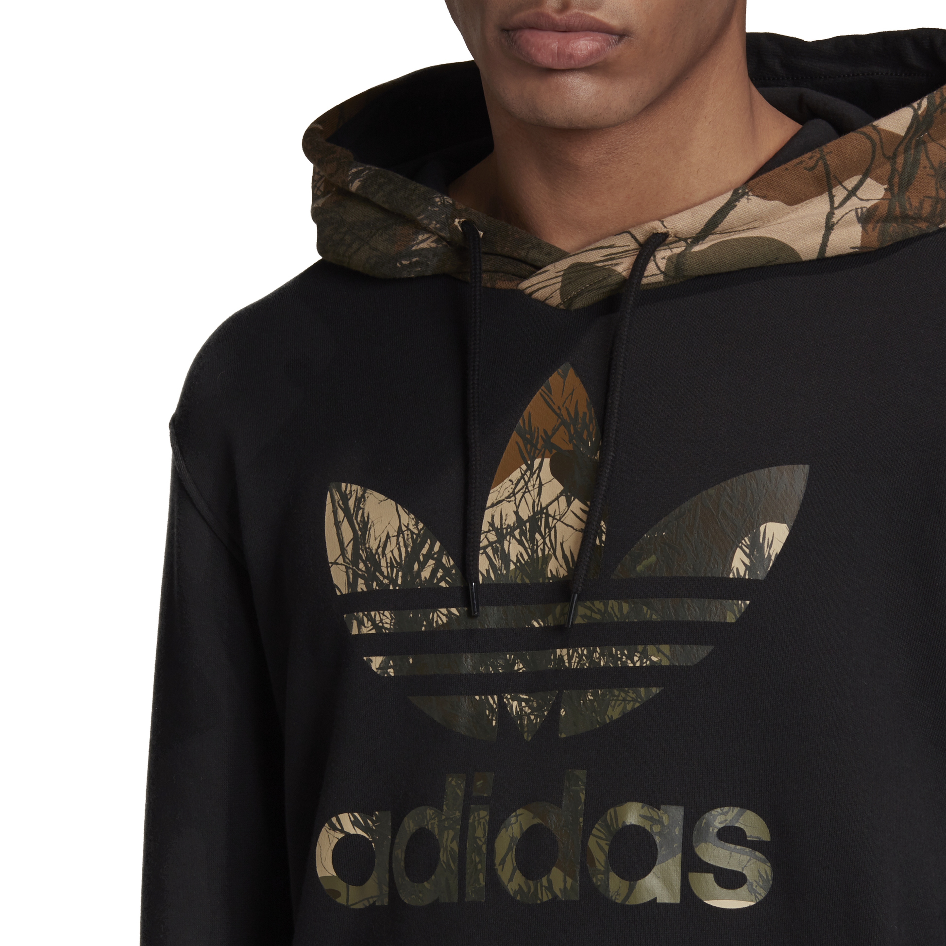 adidas Camouflage Block Hoody Erkek Sweatshirt