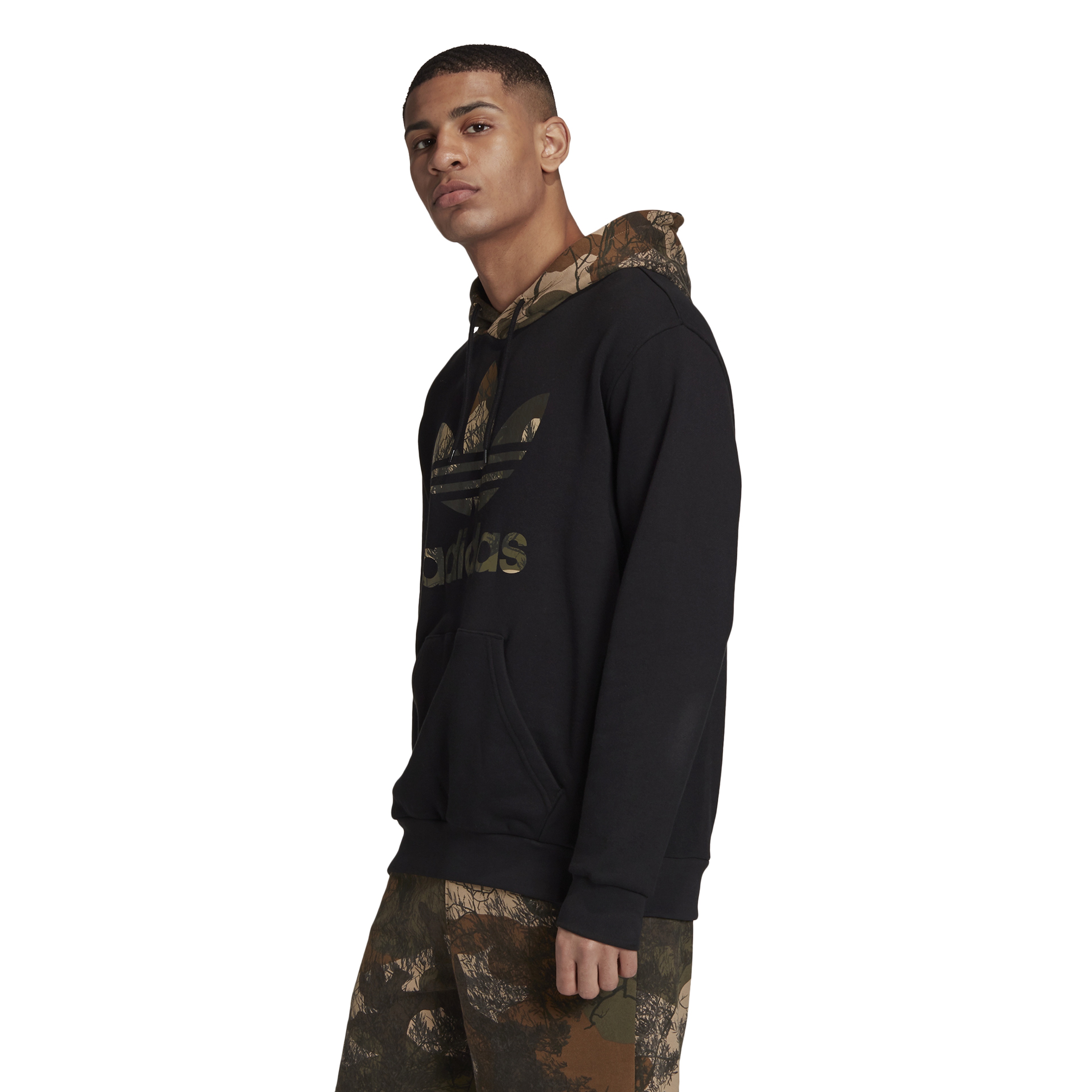 adidas Camouflage Block Hoody Erkek Sweatshirt