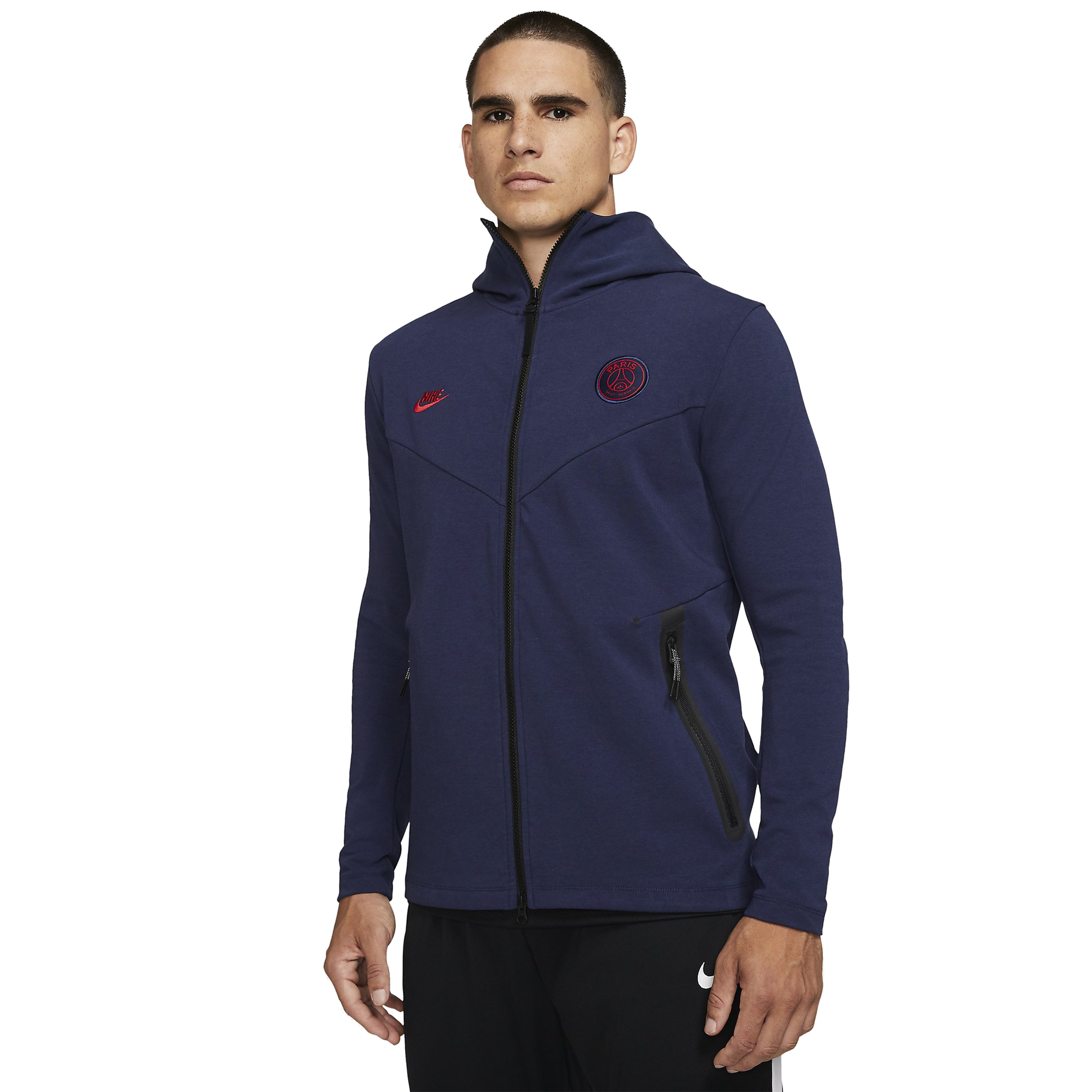 Nike Paris Saint-Germain Tech Pack Full-Zip Hoodie Erkek