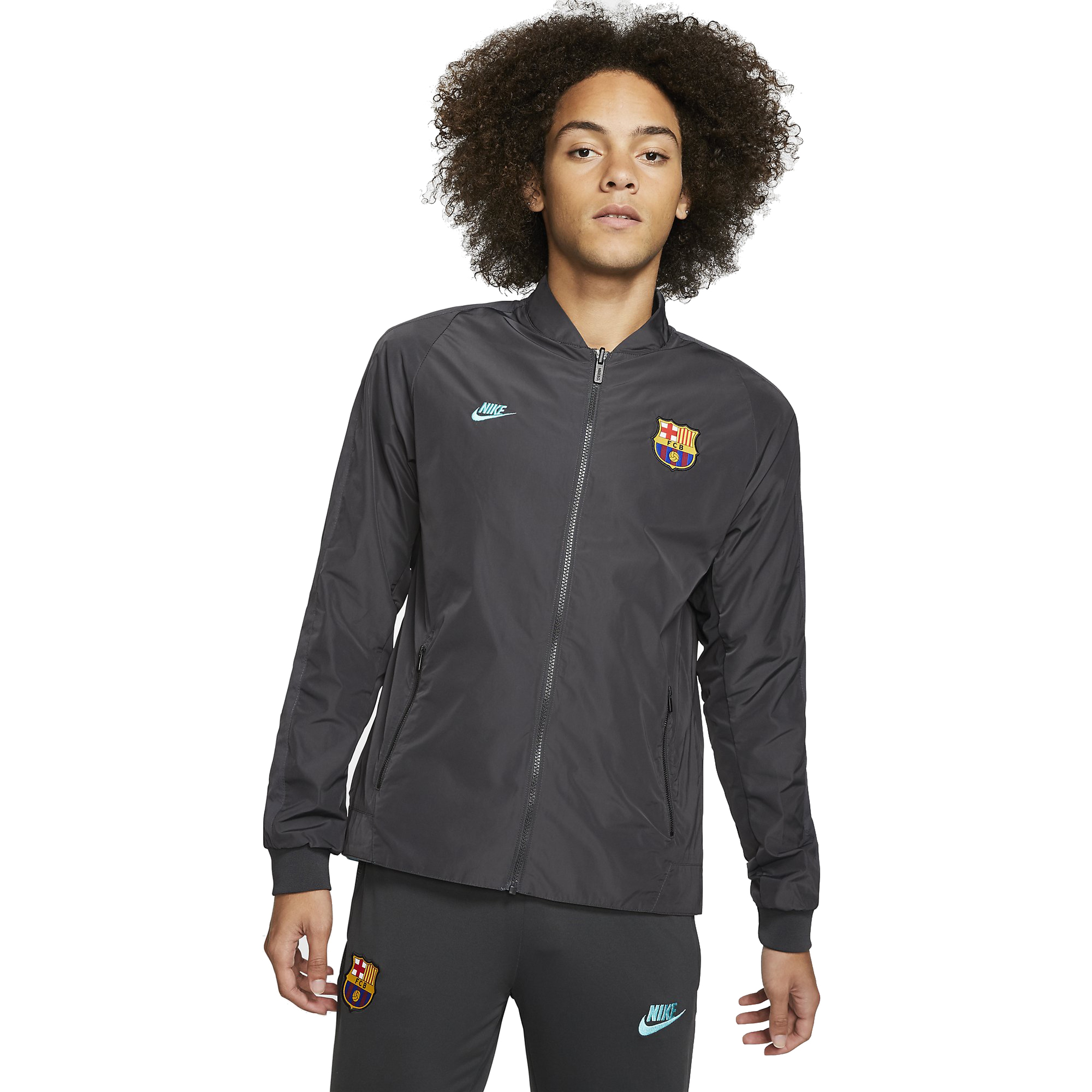 Nike F.C. Barcelona Reversible Erkek Ceket