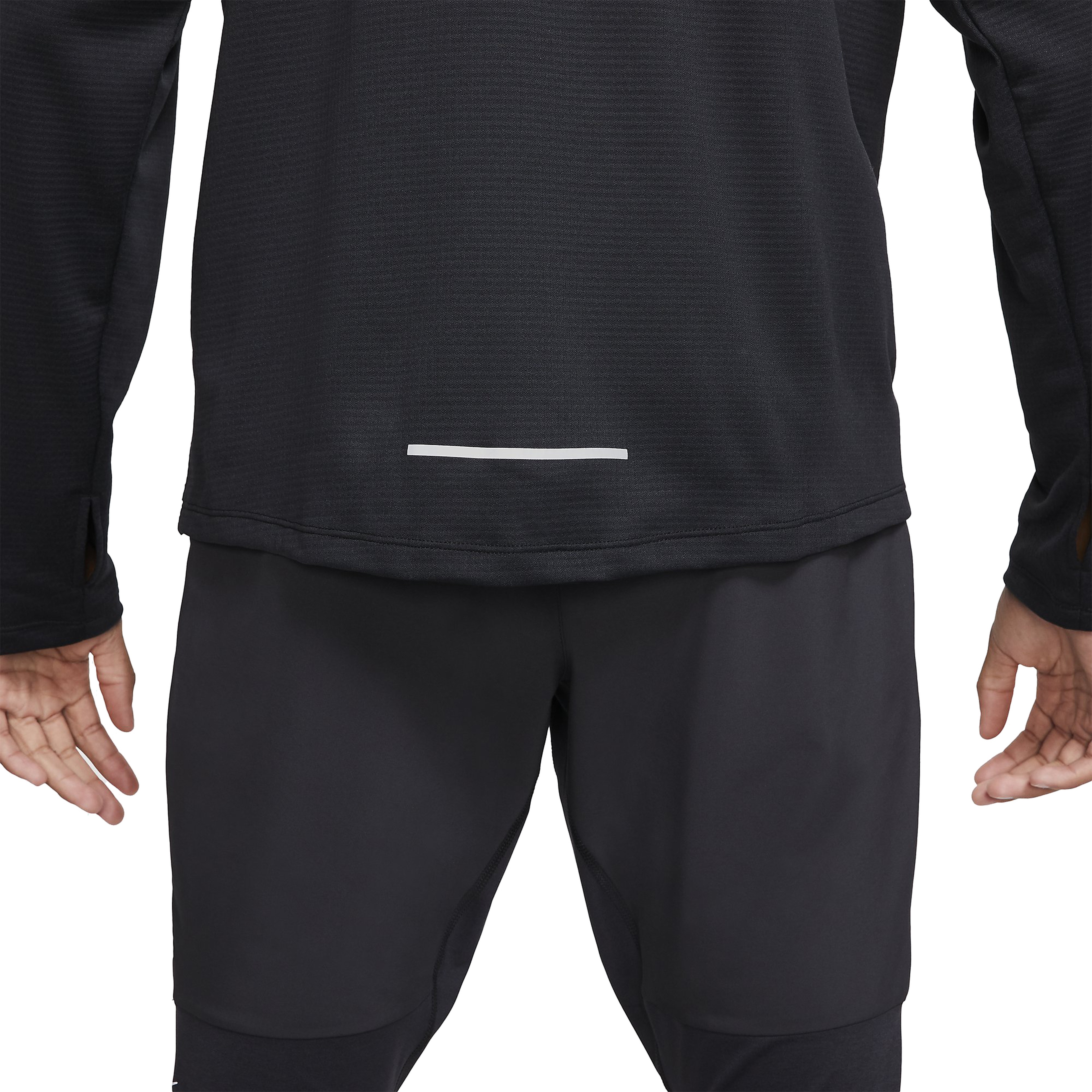 Nike Pacer Hybrid Half-Zip Long-Sleeve Top Erkek Tişört