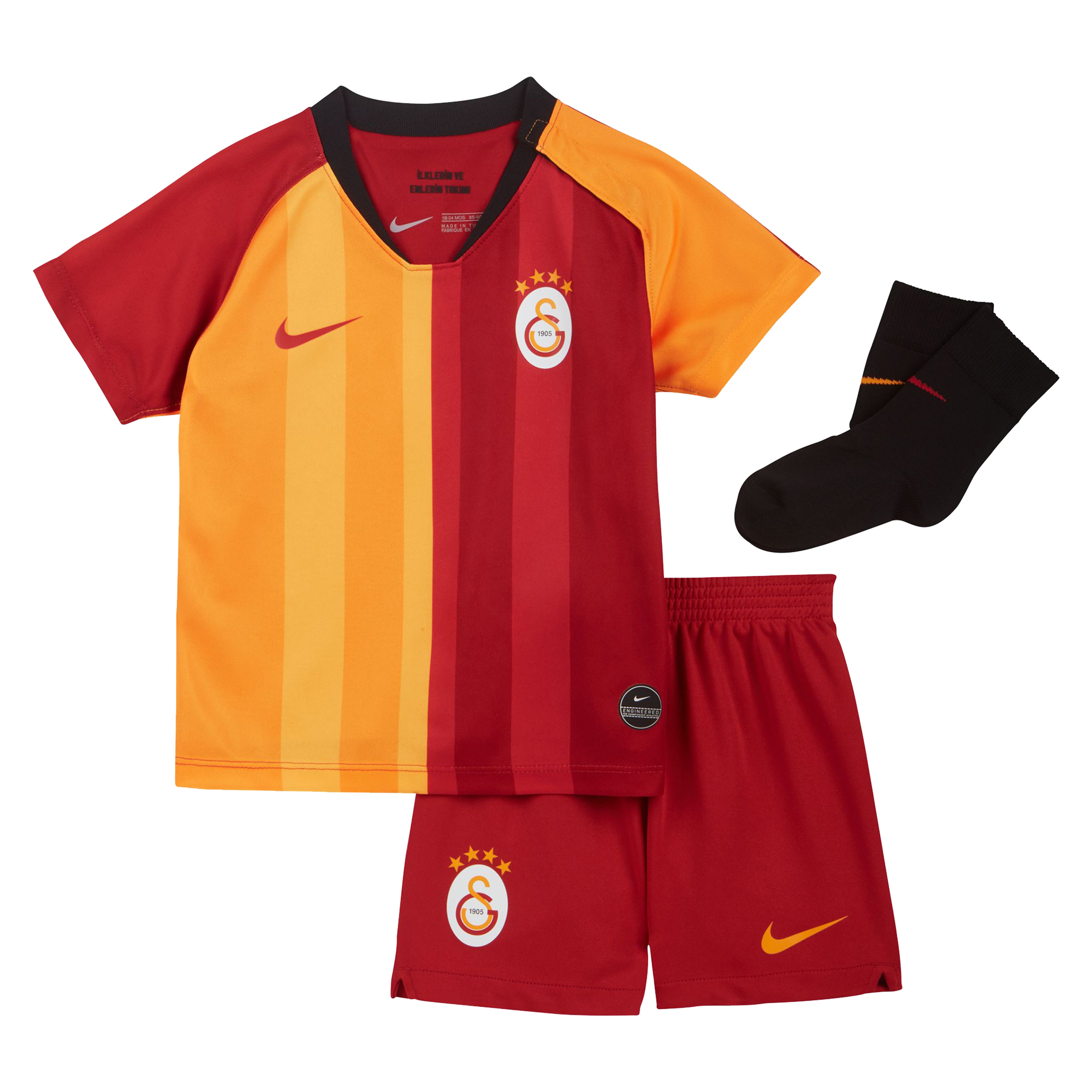 Nike Galatasaray 2019-2020 Parçalı İç Saha Bebek Futbol Forması