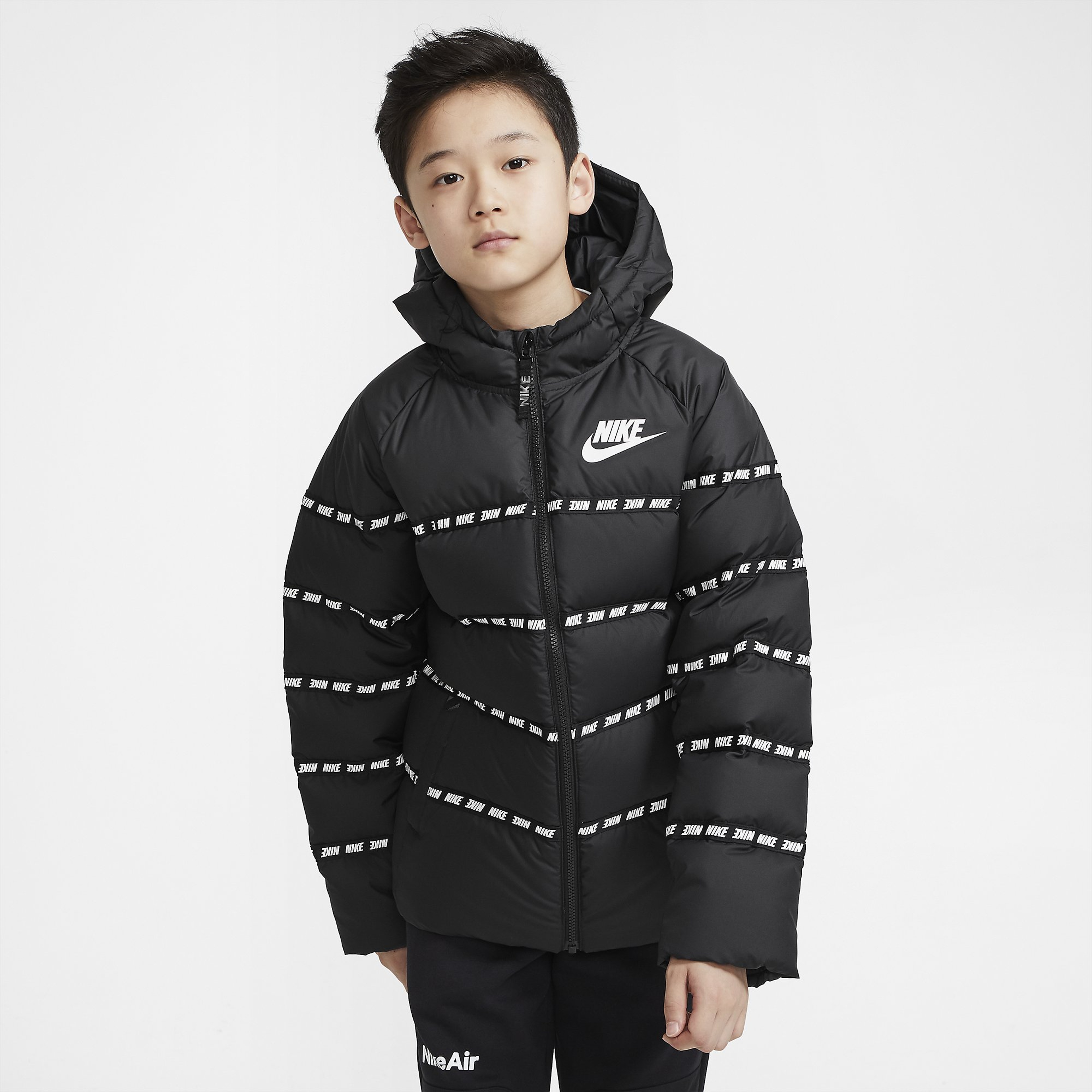 Nike Sportswear Down Full-Zip Hoodie Çocuk Mont