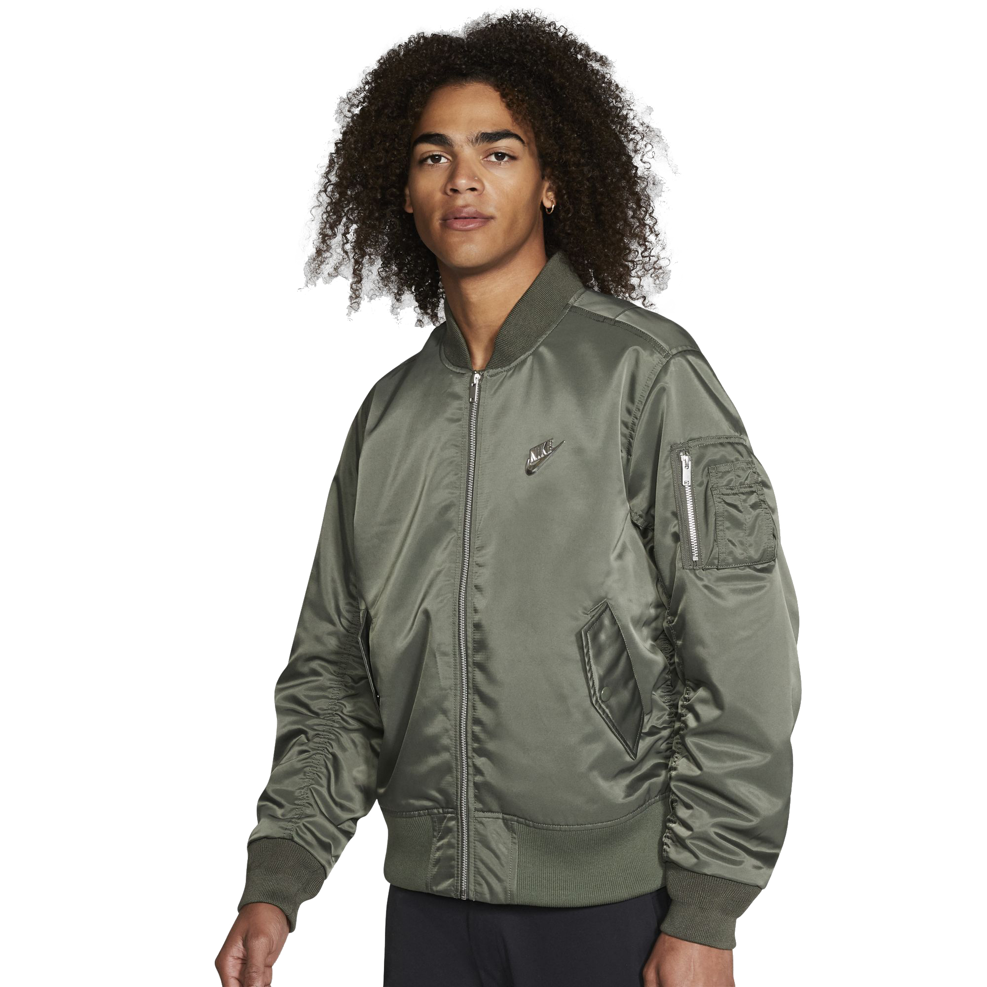 Nike Sportswear Punk Bomber Full-Zip Erkek Ceket | Barçın