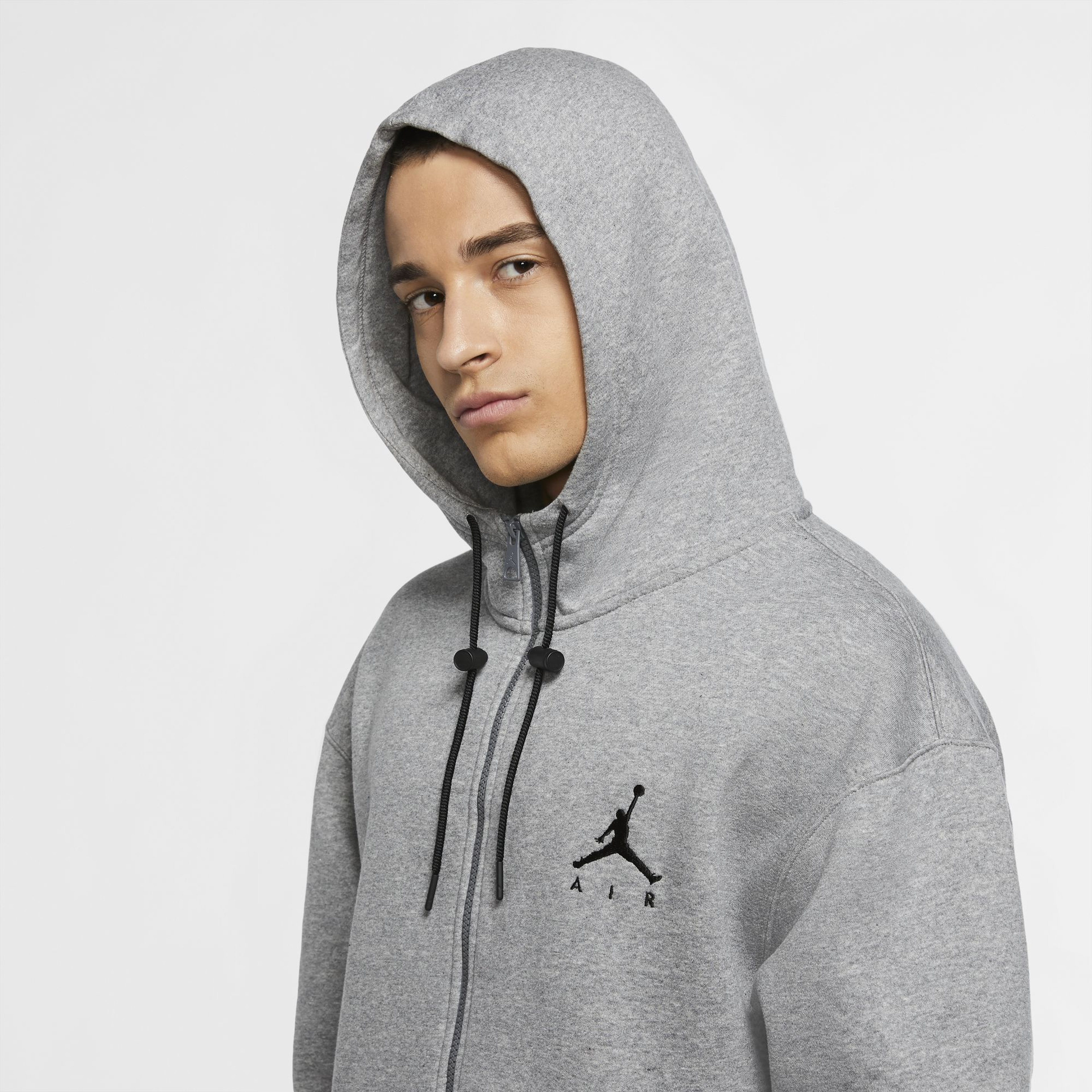 Nike Jordan Jumpman Air Fleece Full-Zip Hoodie Erkek Sweatshirt