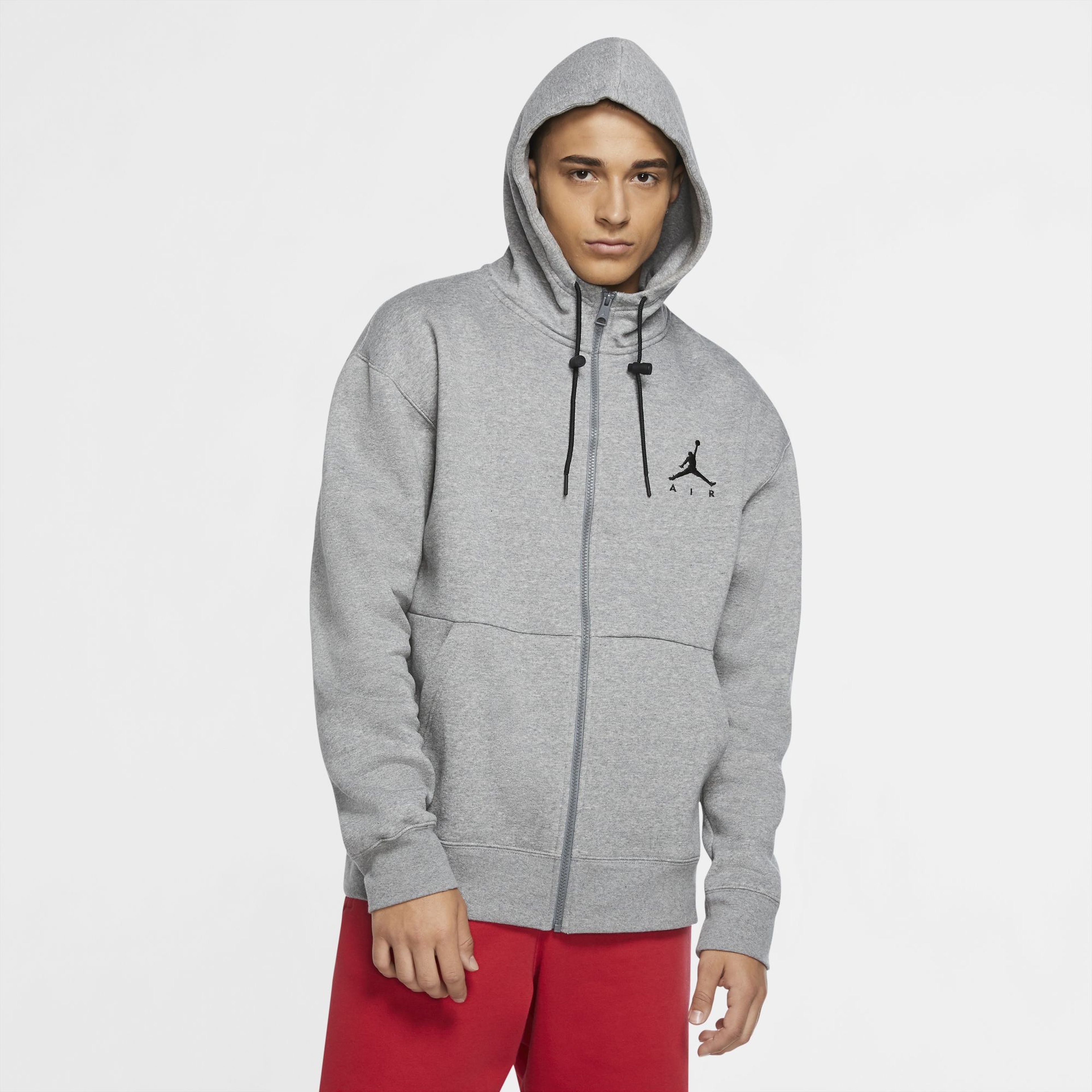 Nike Jordan Jumpman Air Fleece Full-Zip Hoodie Erkek Sweatshirt