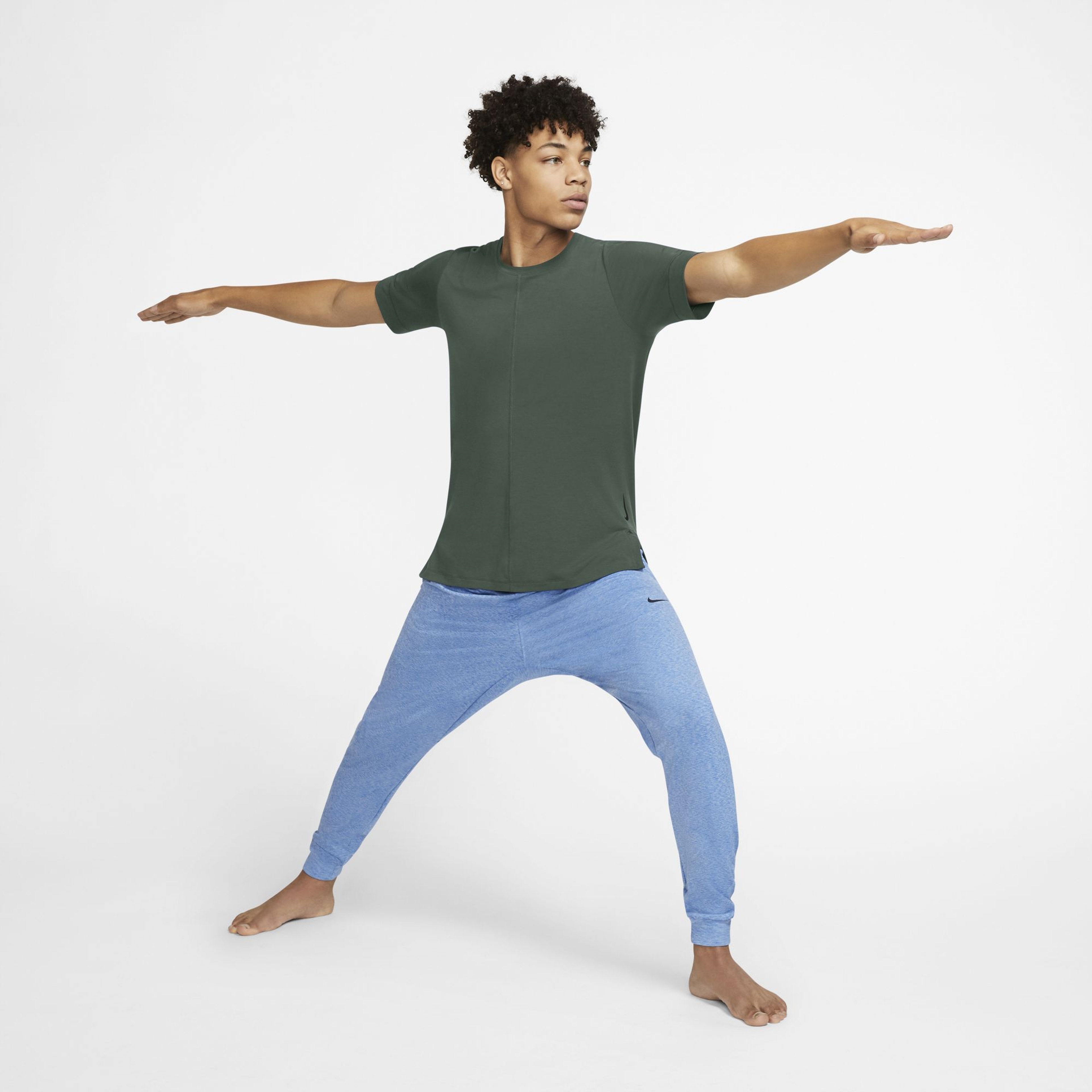 Nike Yoga Dri-Fit Short-Sleeve Top Erkek Tişört