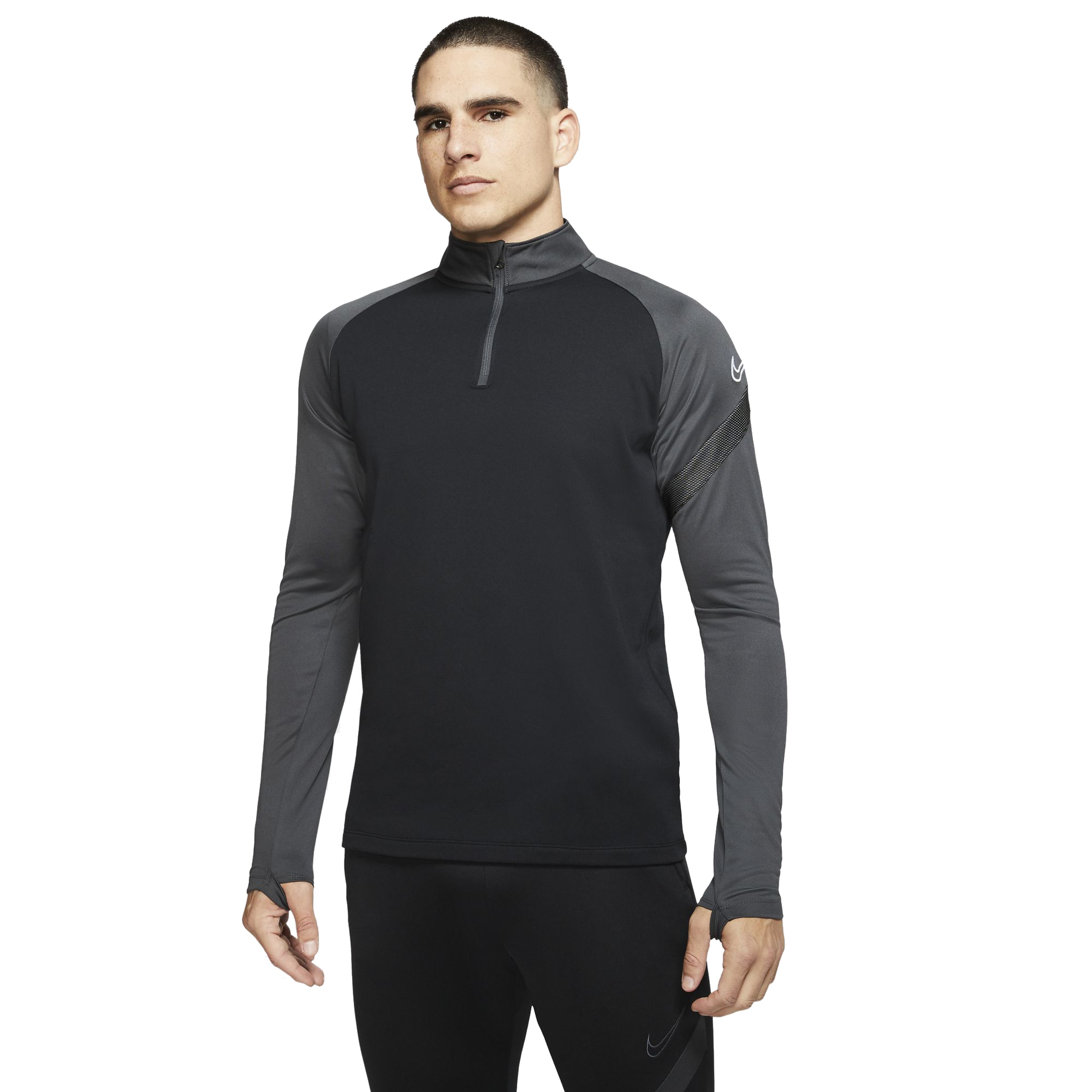 Nike Dri-Fit Academy Pro Half-Zip Long-Sleeve Erkek Tişört