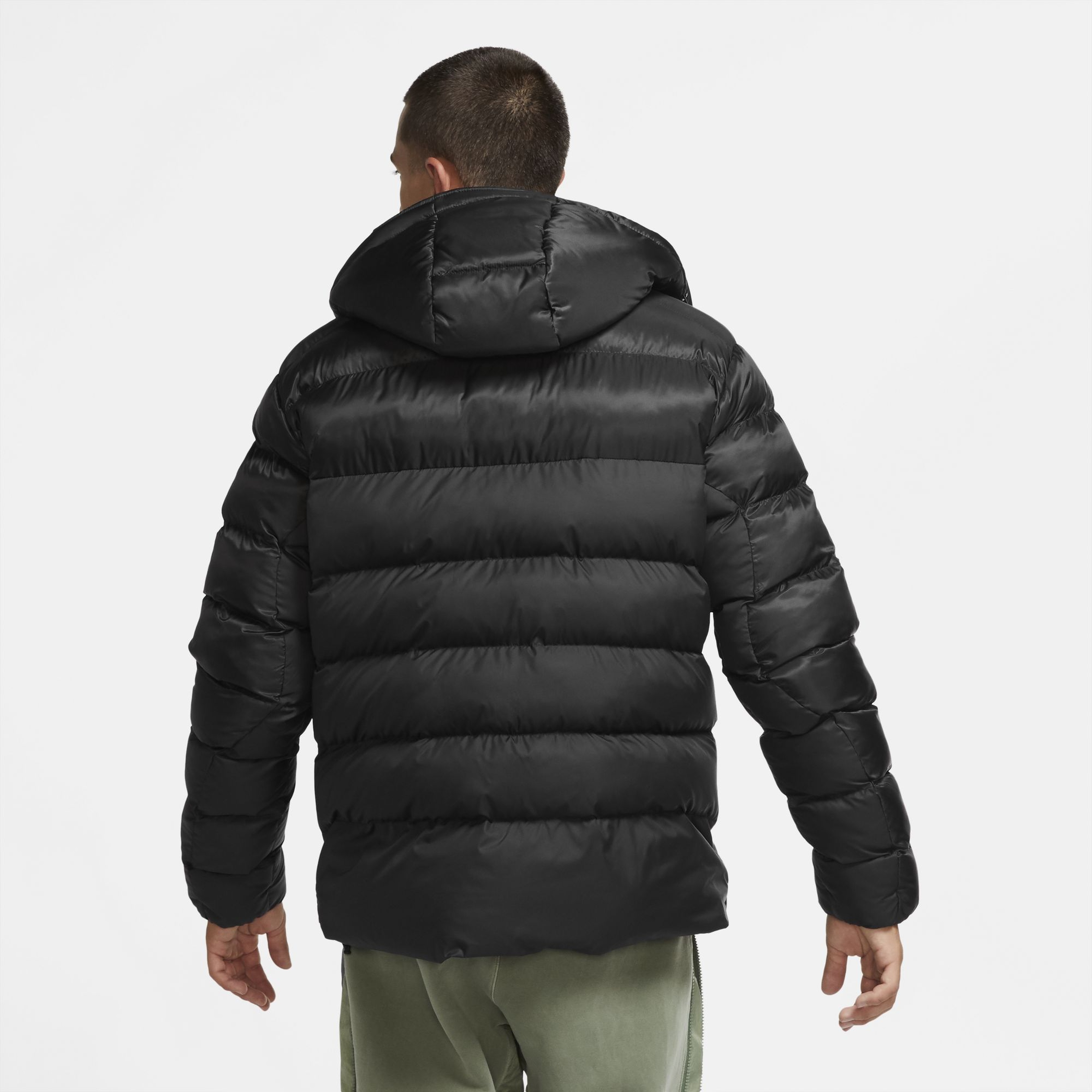 Nike Jordan Jumpman Air Puffer Full-Zip Hoodie Erkek Mont
