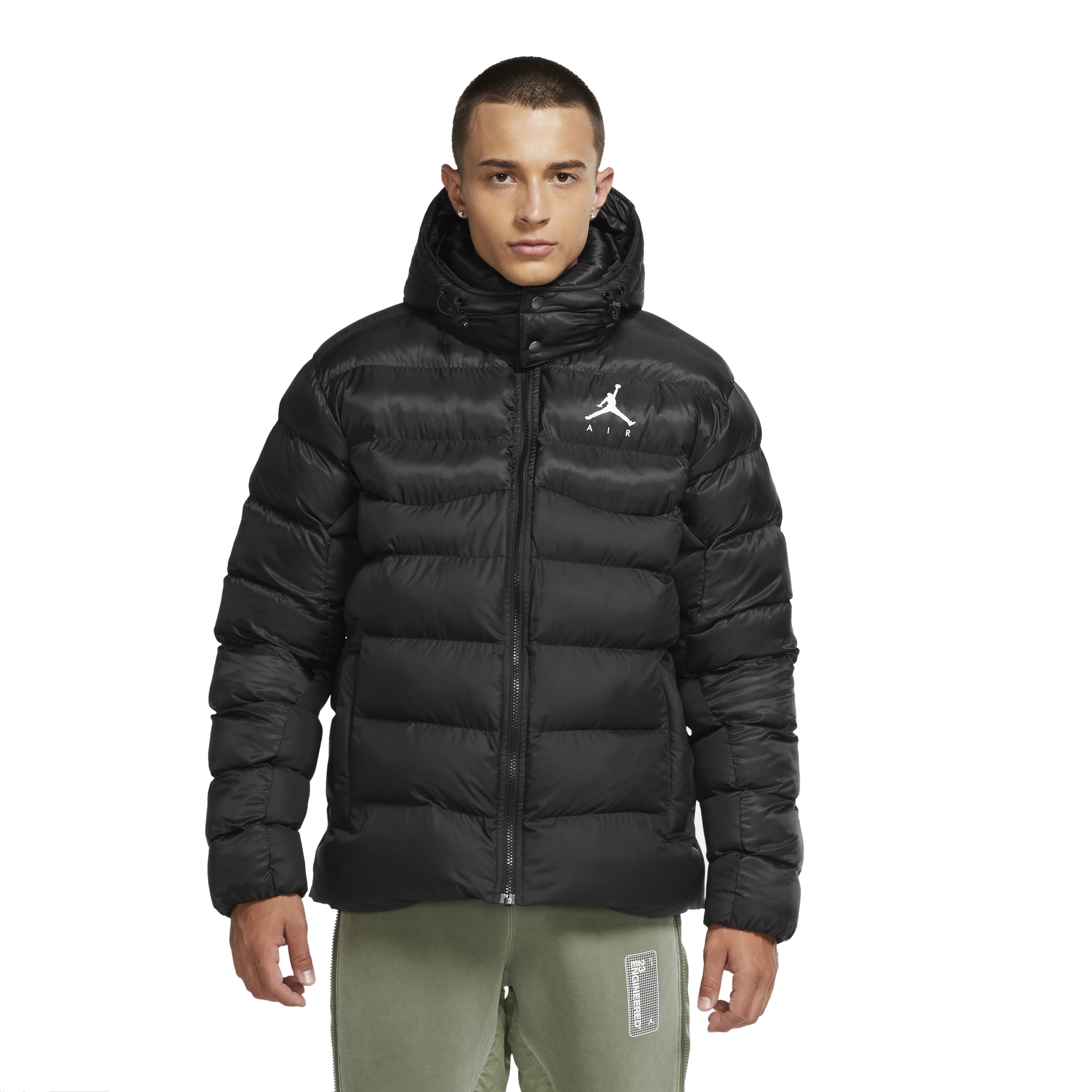 Nike Jordan Jumpman Air Puffer Full-Zip Hoodie Erkek Mont