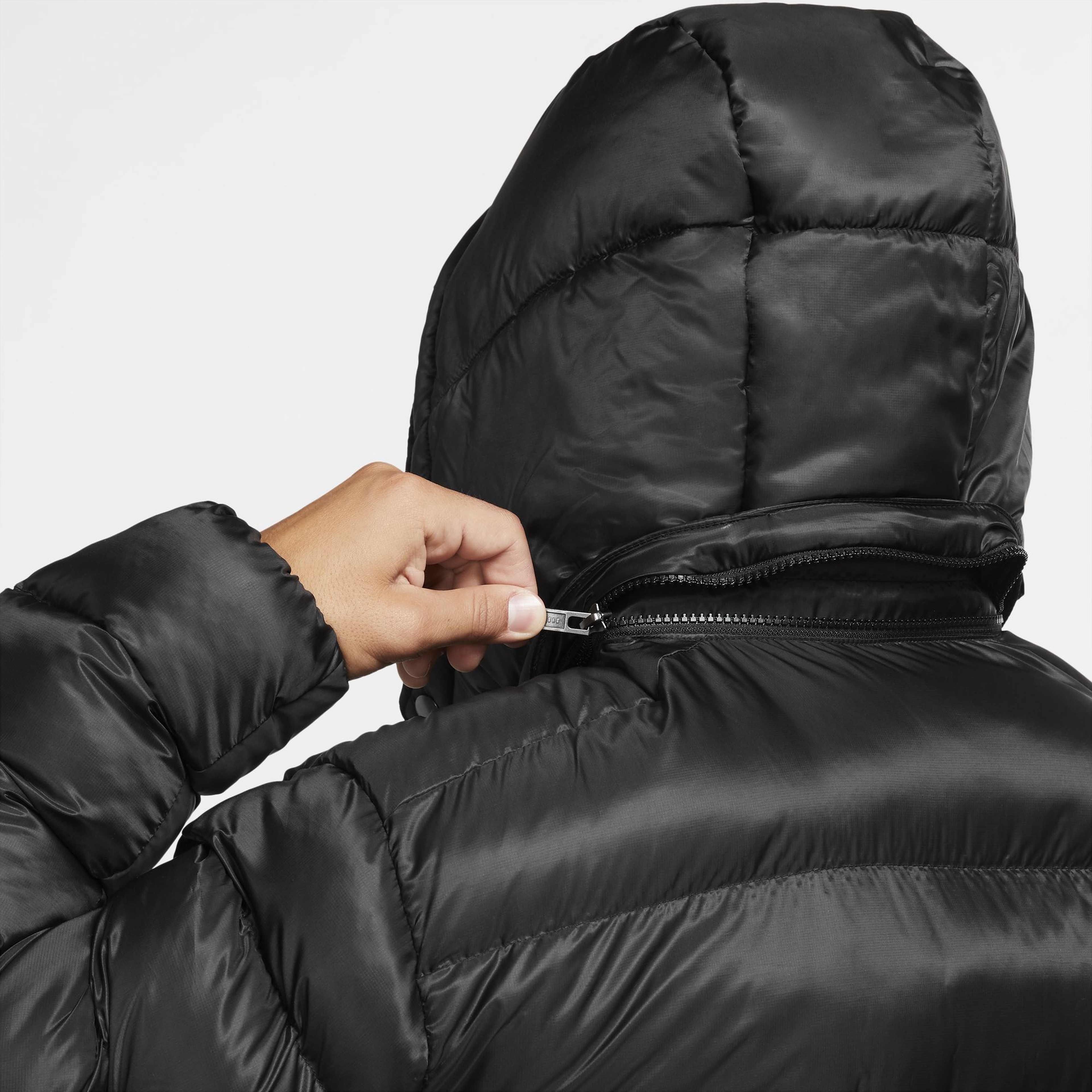 Nike Jordan Jumpman Air Puffer Full-Zip Hoodie Erkek Mont