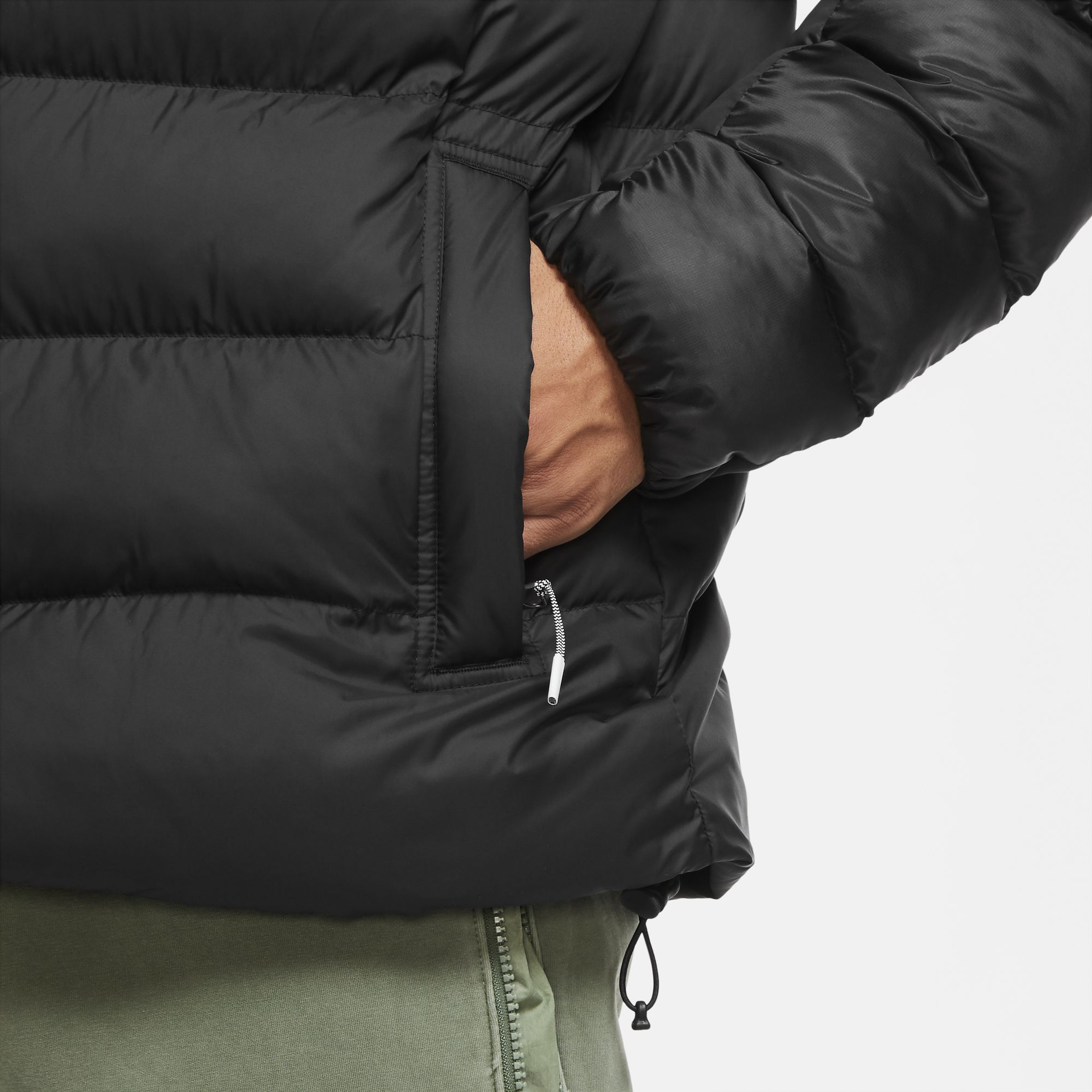 Nike Jordan Jumpman Air Puffer Full-Zip Hoodie Erkek Mont