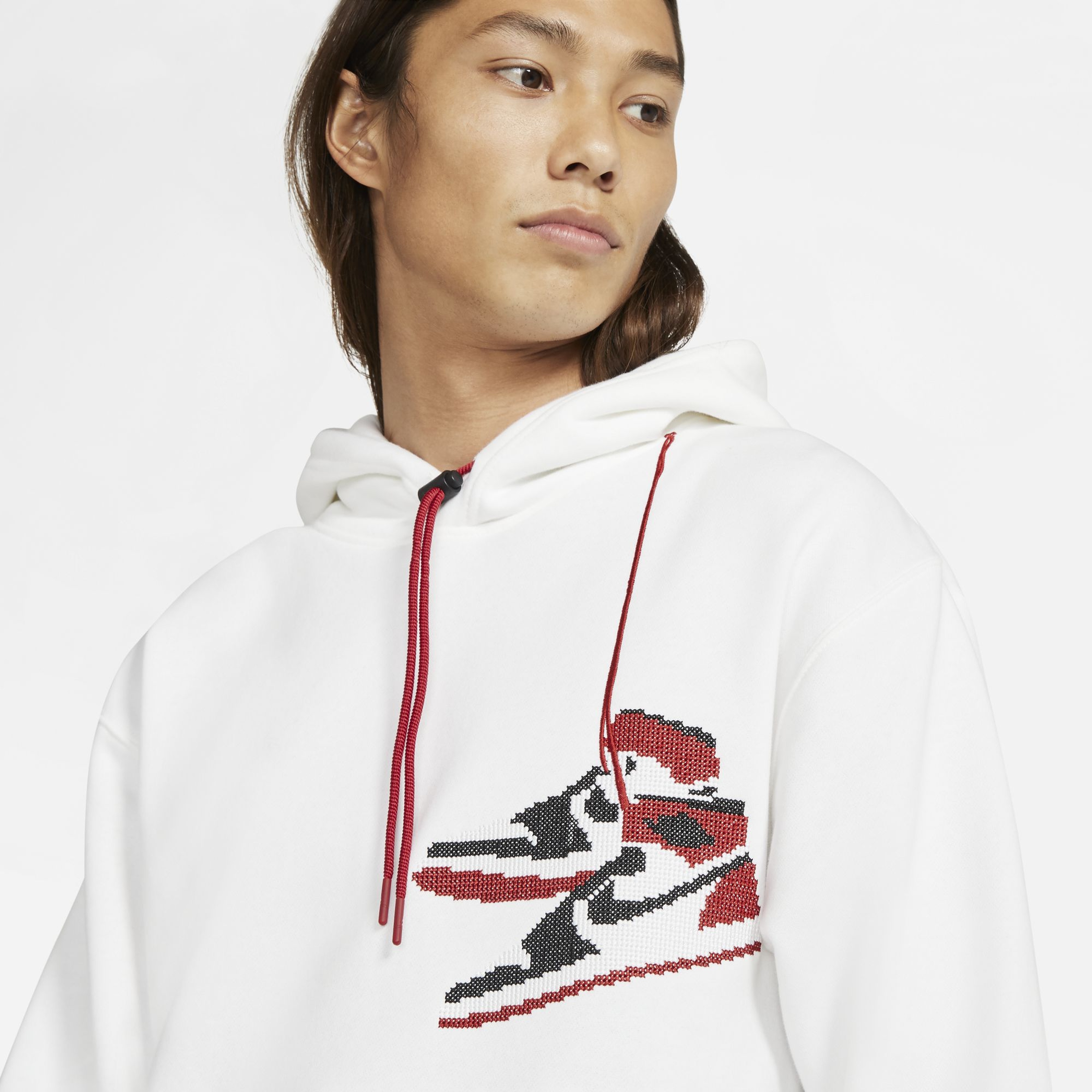 Nike Jordan Jumpman Holiday Pullover Hoodie Erkek Sweatshirt